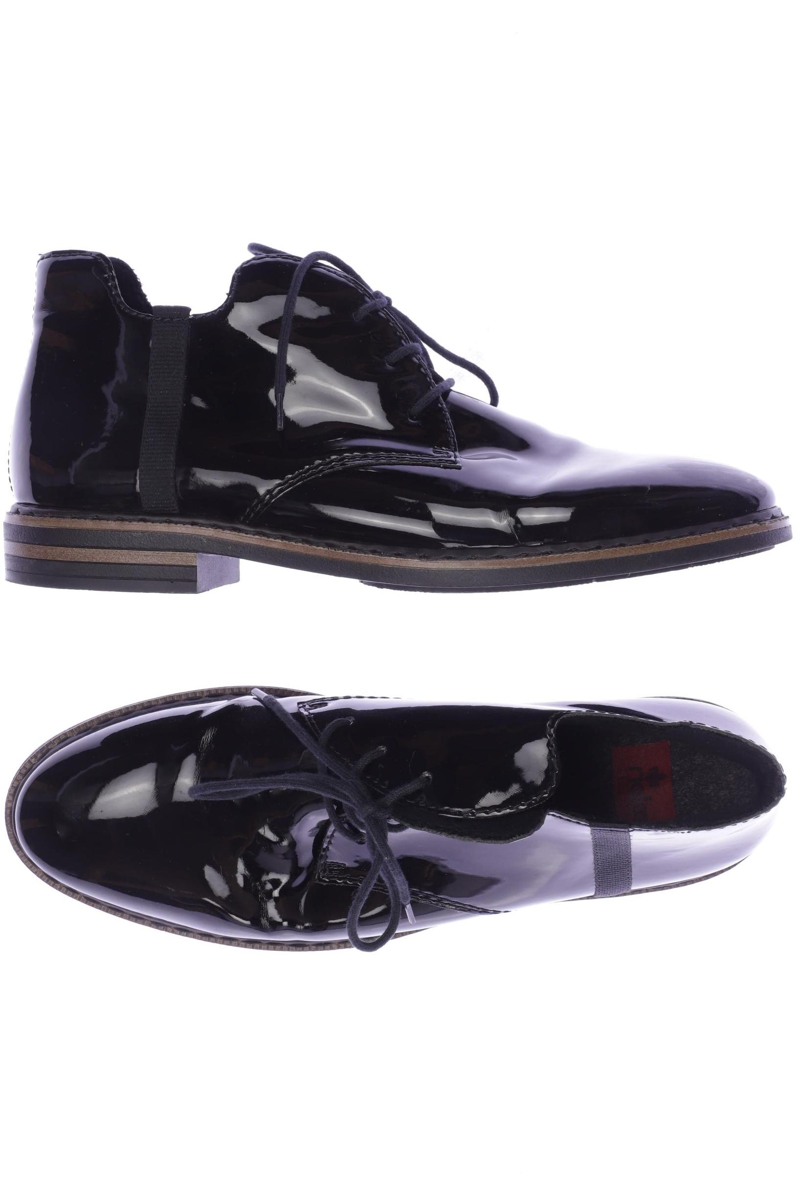 

Rieker Damen Halbschuh, schwarz, Gr. 38