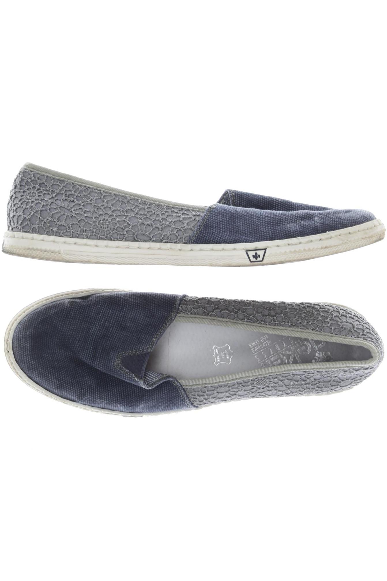 

Rieker Damen Halbschuh, hellblau, Gr. 40