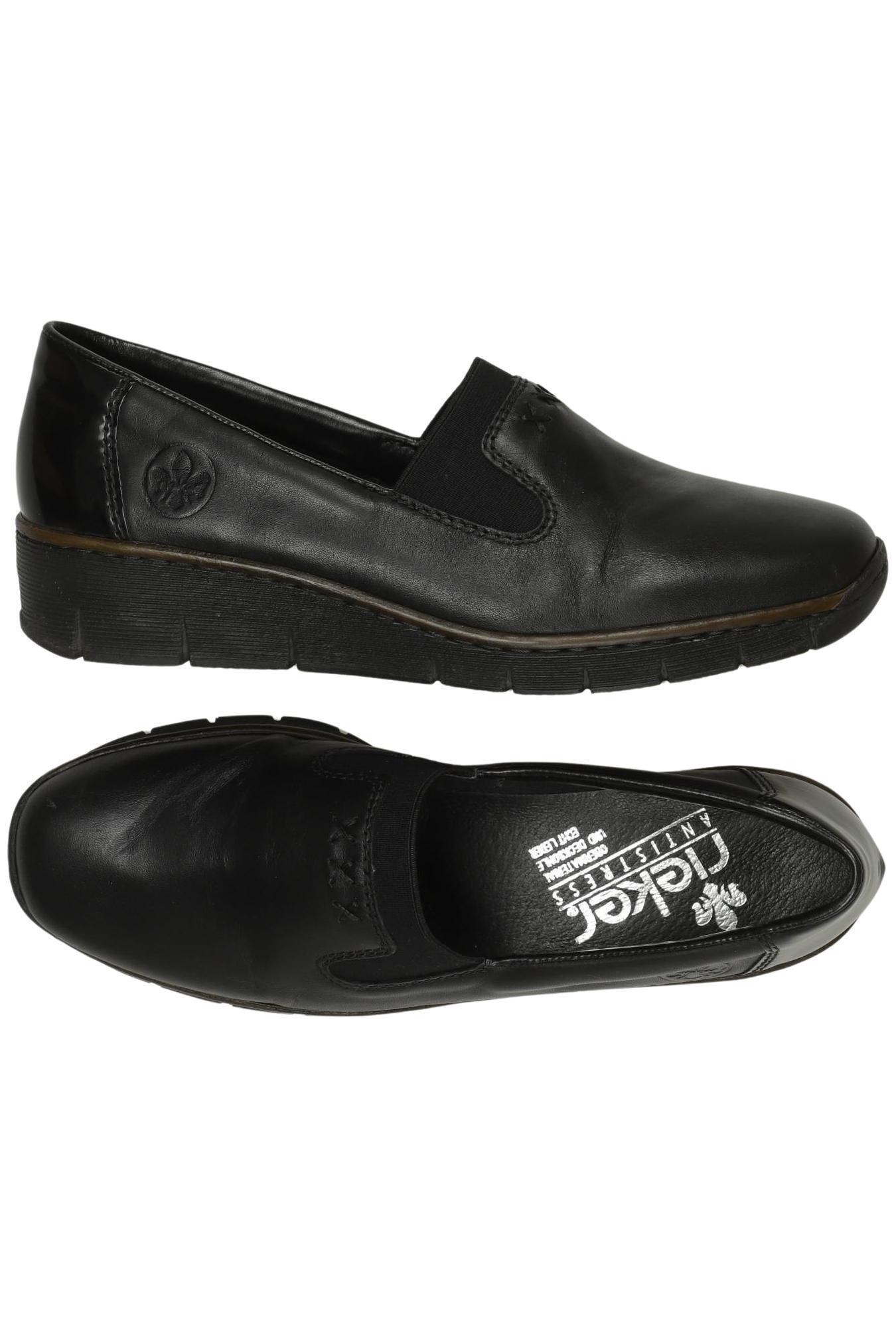 

Rieker Damen Halbschuh, schwarz, Gr. 39