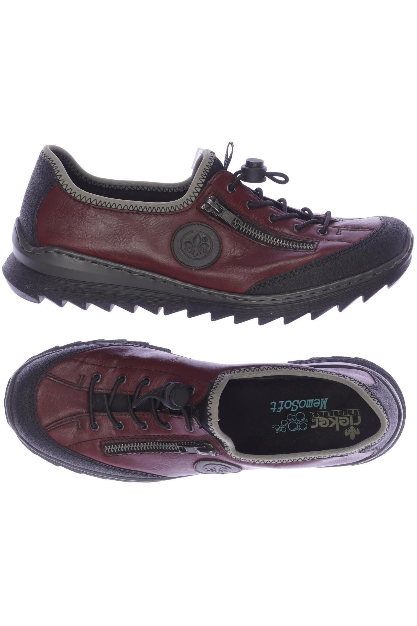 

Rieker Damen Halbschuh, bordeaux, Gr. 41