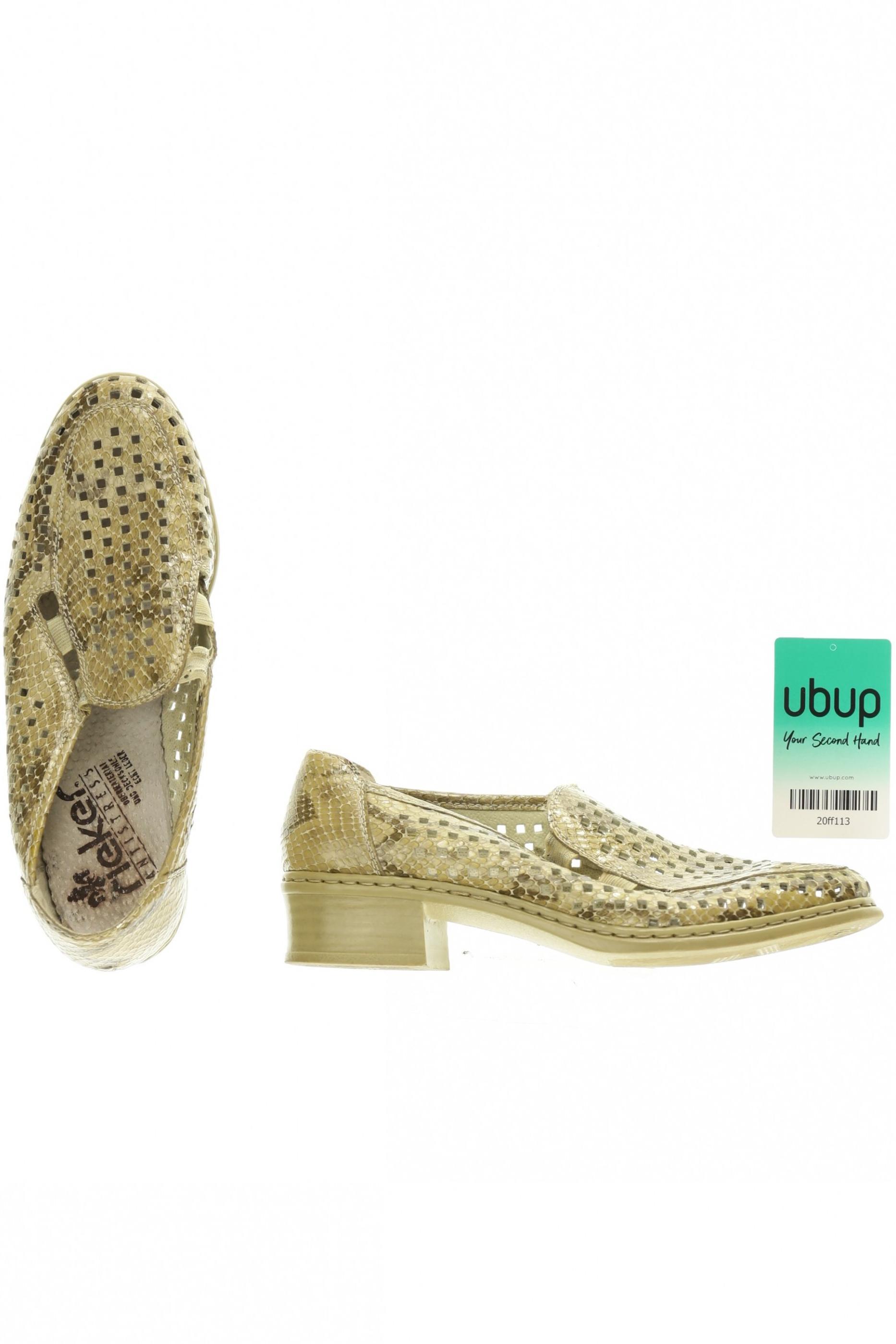 

Rieker Damen Halbschuh, beige, Gr. 4.5