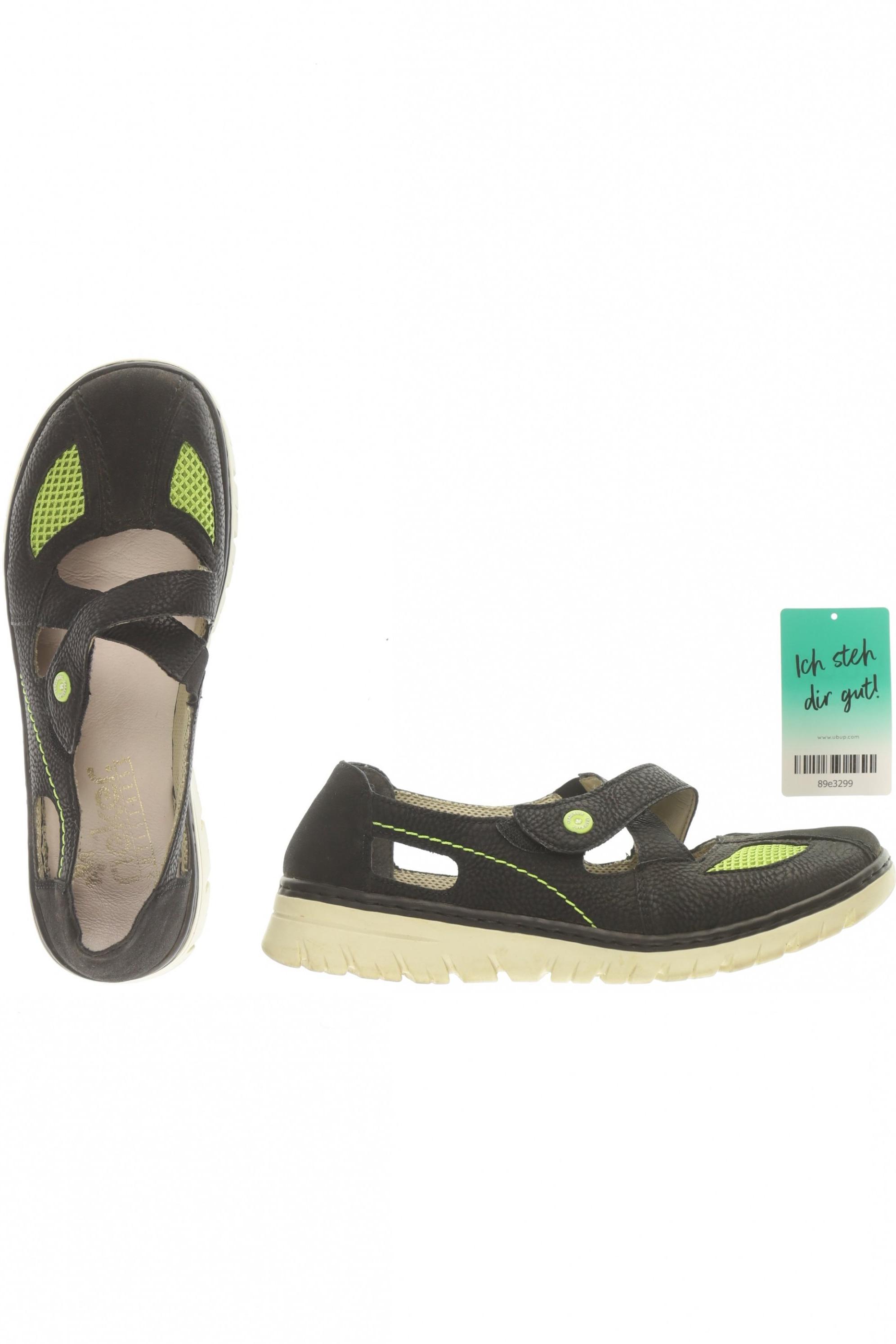 

Rieker Damen Halbschuh, schwarz, Gr. 39