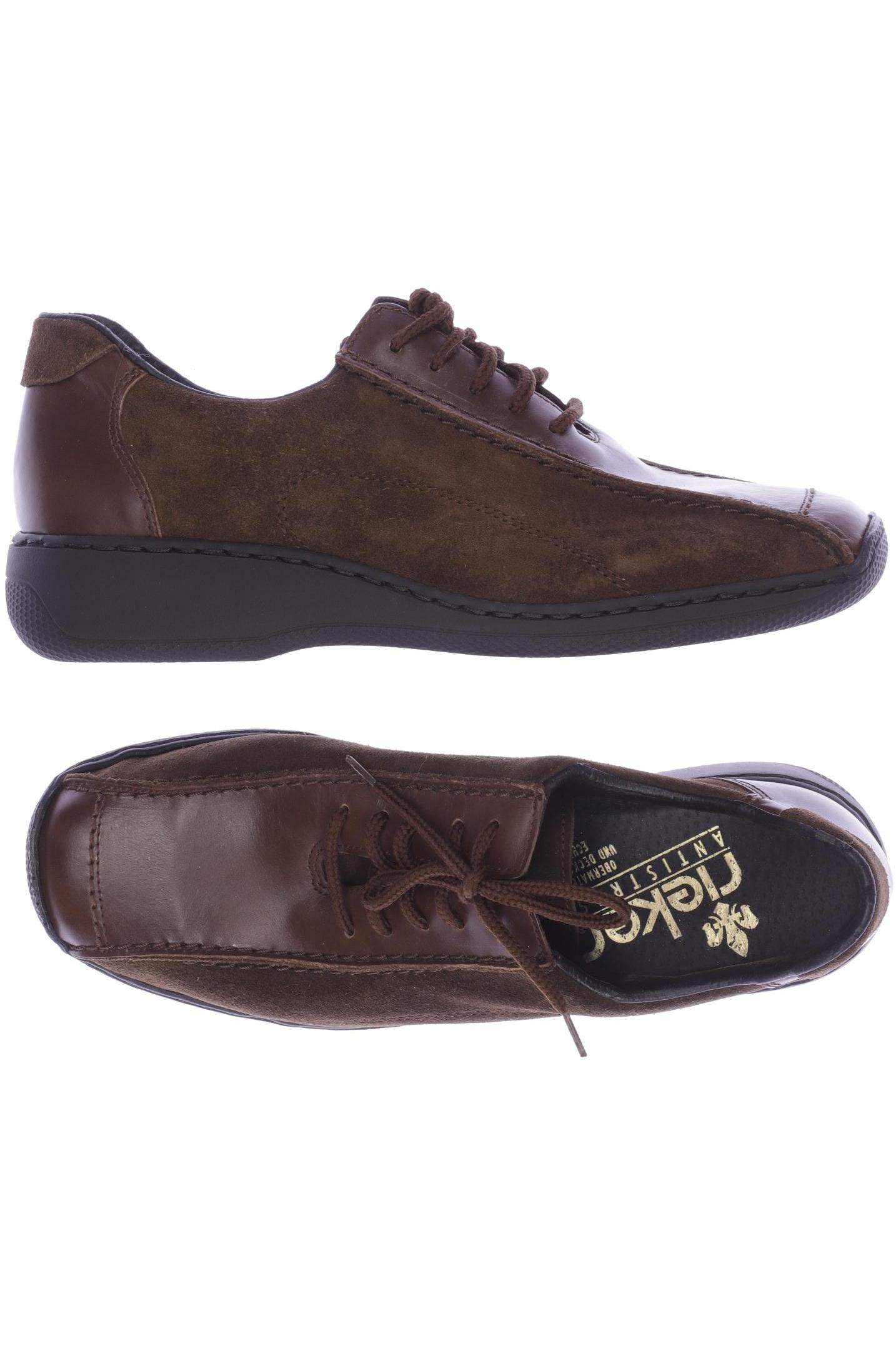 

Rieker Damen Halbschuh, braun, Gr. 38