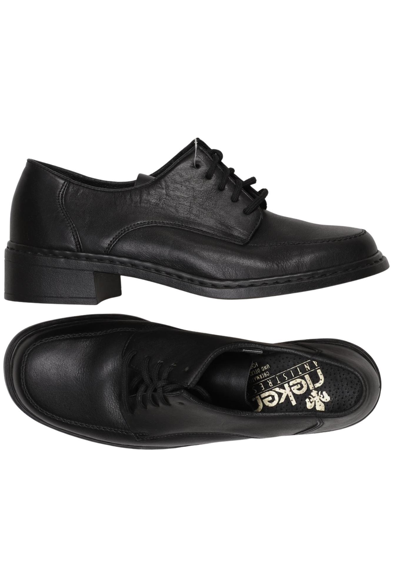 

Rieker Damen Halbschuh, schwarz, Gr. 38