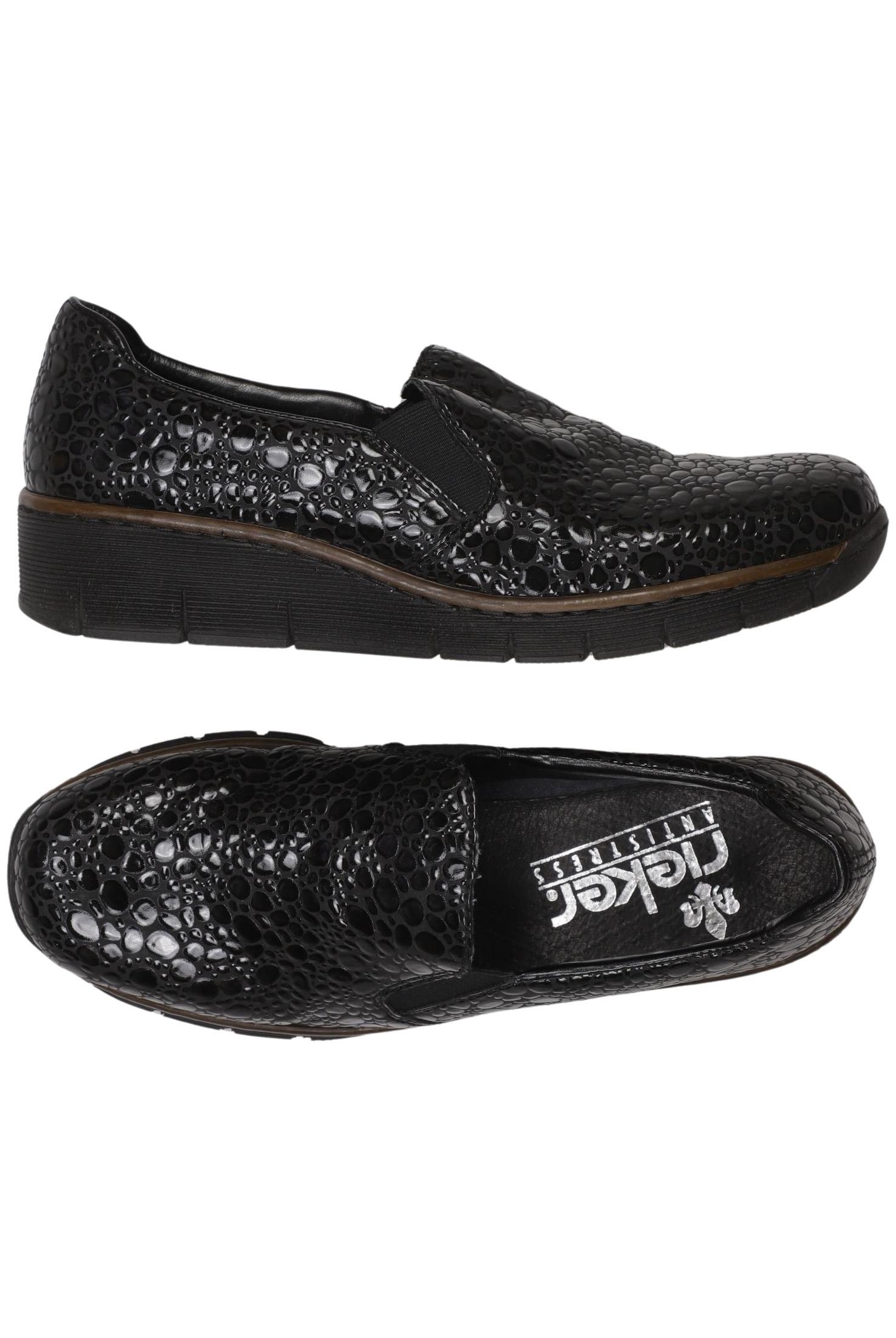 

Rieker Damen Halbschuh, schwarz, Gr. 36