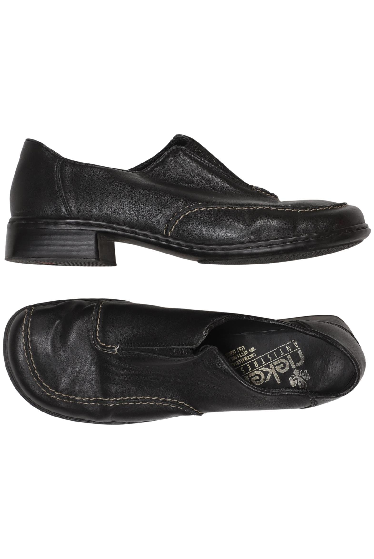 

Rieker Damen Halbschuh, schwarz, Gr. 40