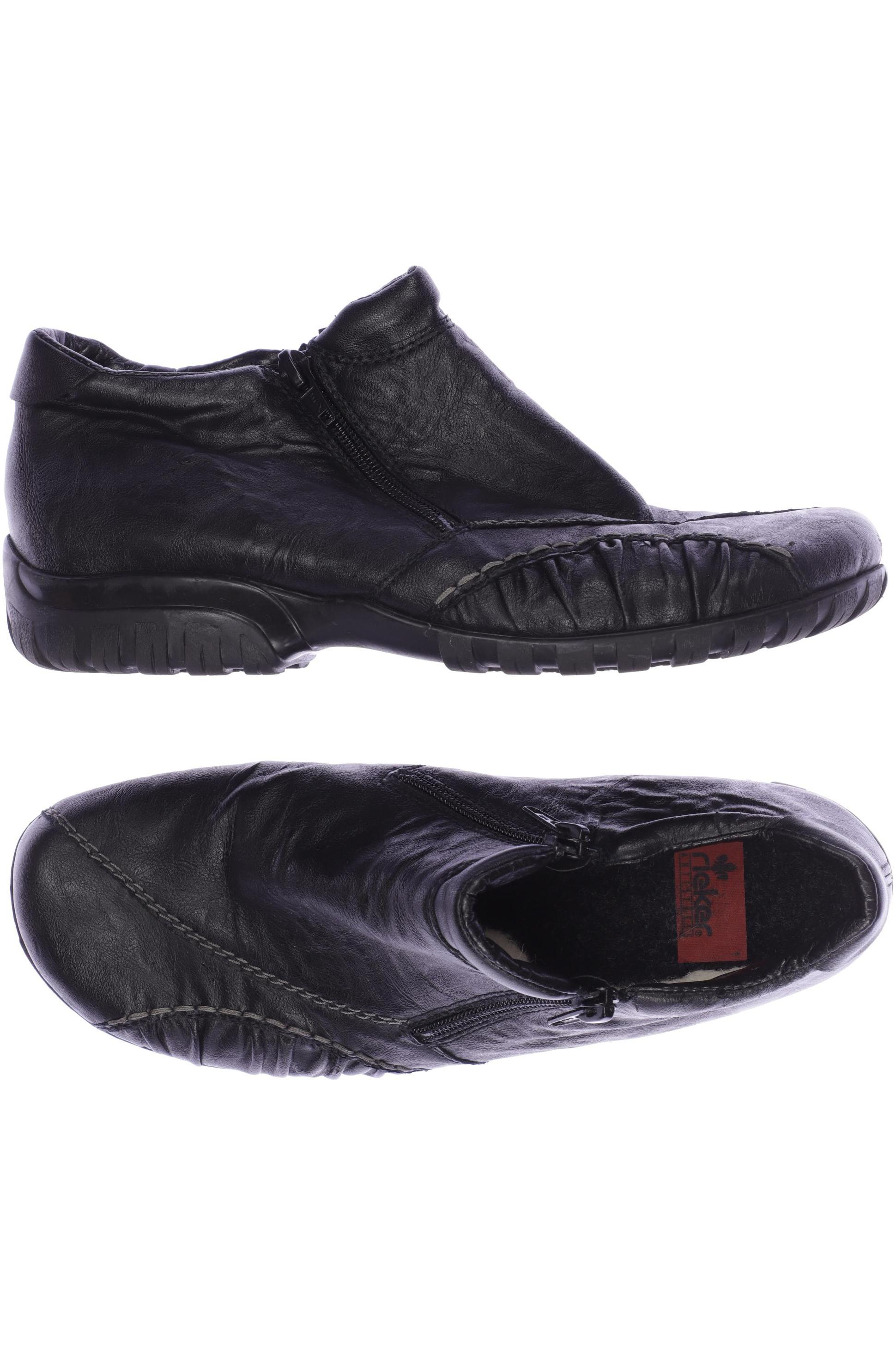 

Rieker Damen Halbschuh, schwarz, Gr. 38