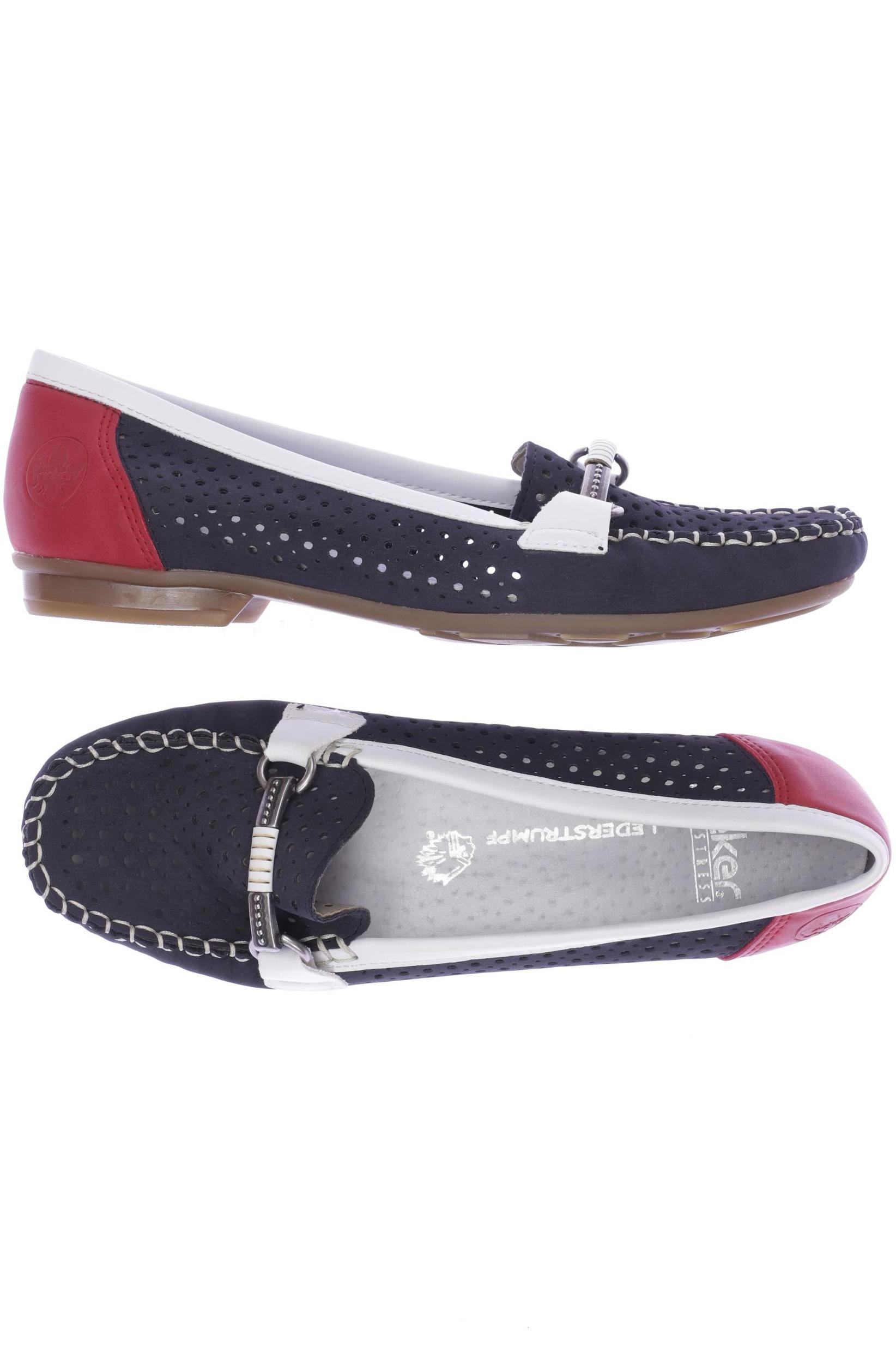 

Rieker Damen Halbschuh, marineblau, Gr. 39