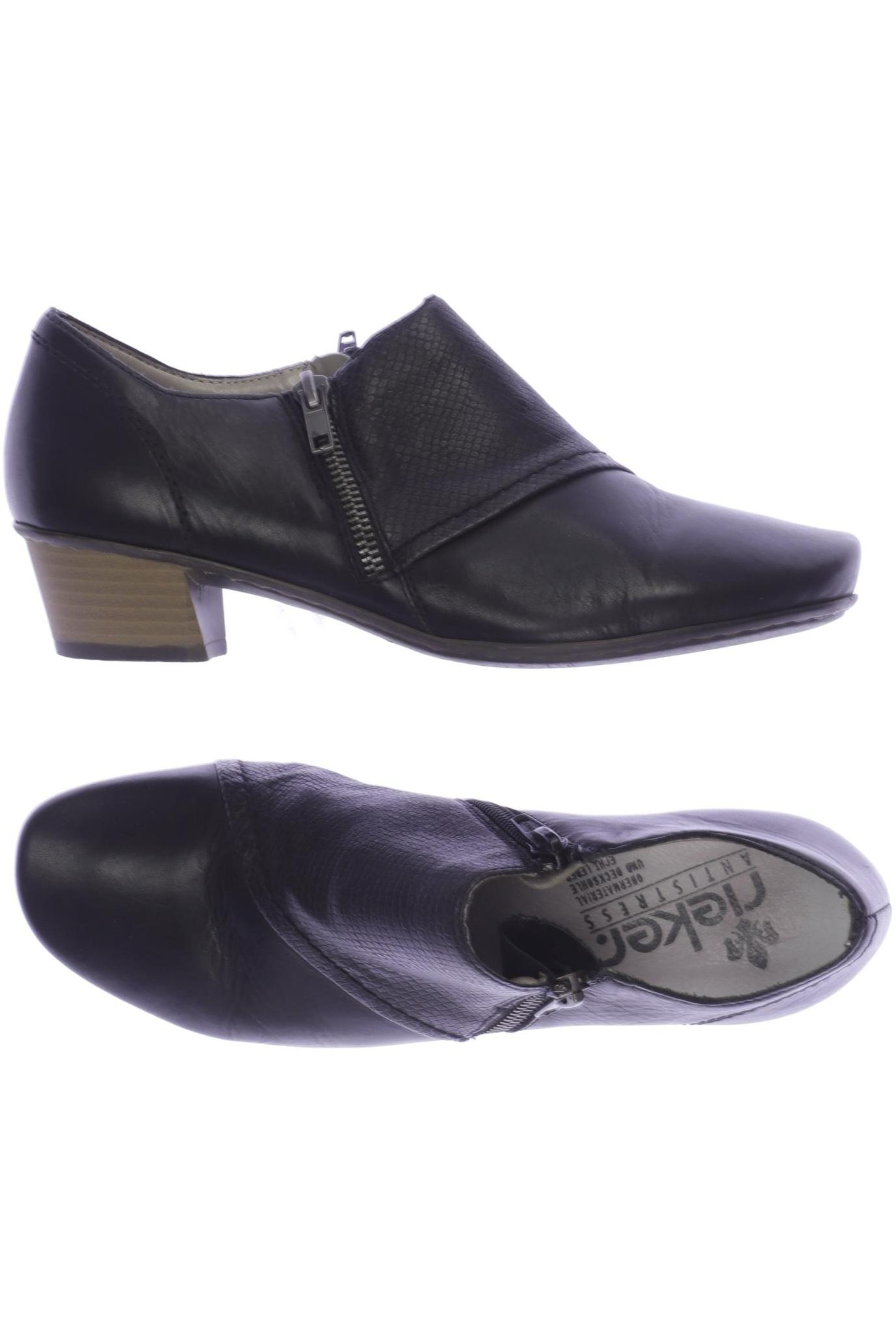 

Rieker Damen Halbschuh, schwarz