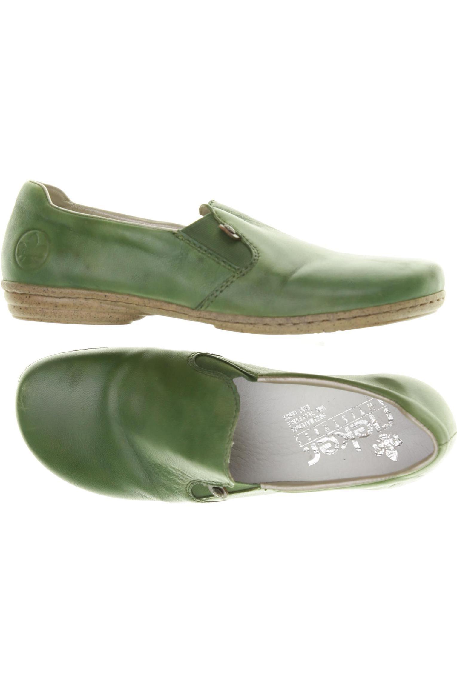 

Rieker Damen Halbschuh, grün, Gr. 36