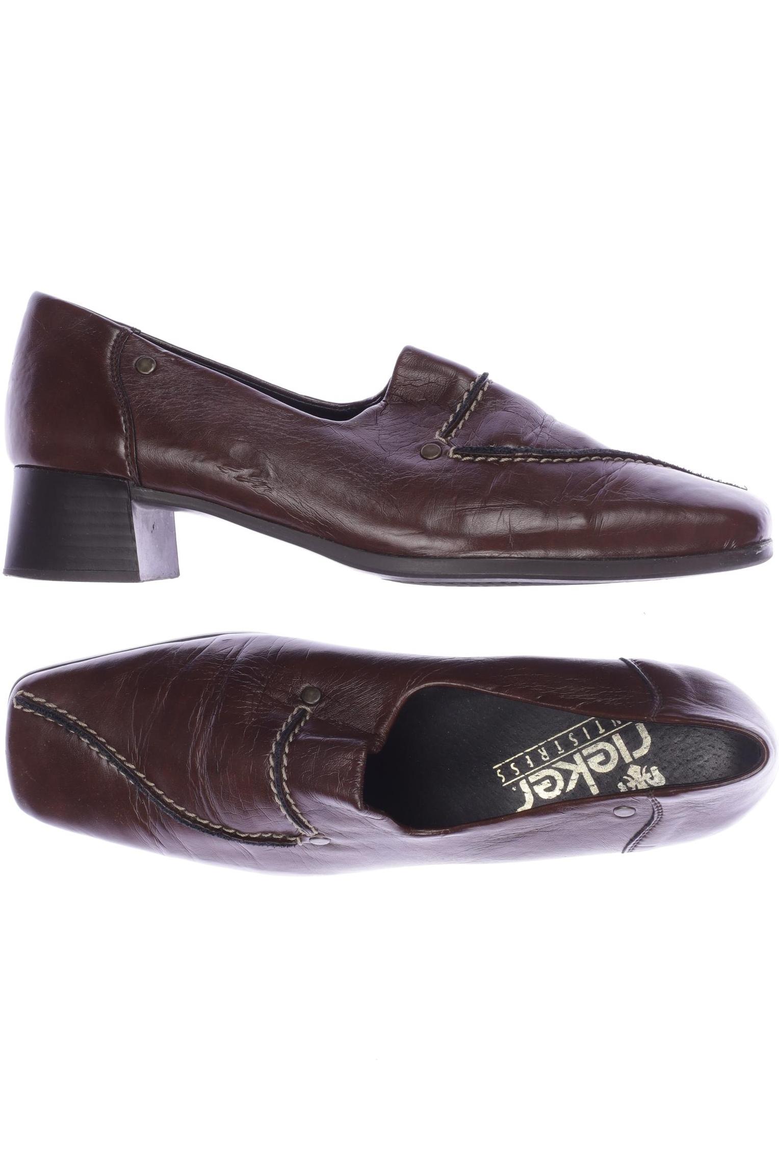 

Rieker Damen Halbschuh, braun, Gr. 38