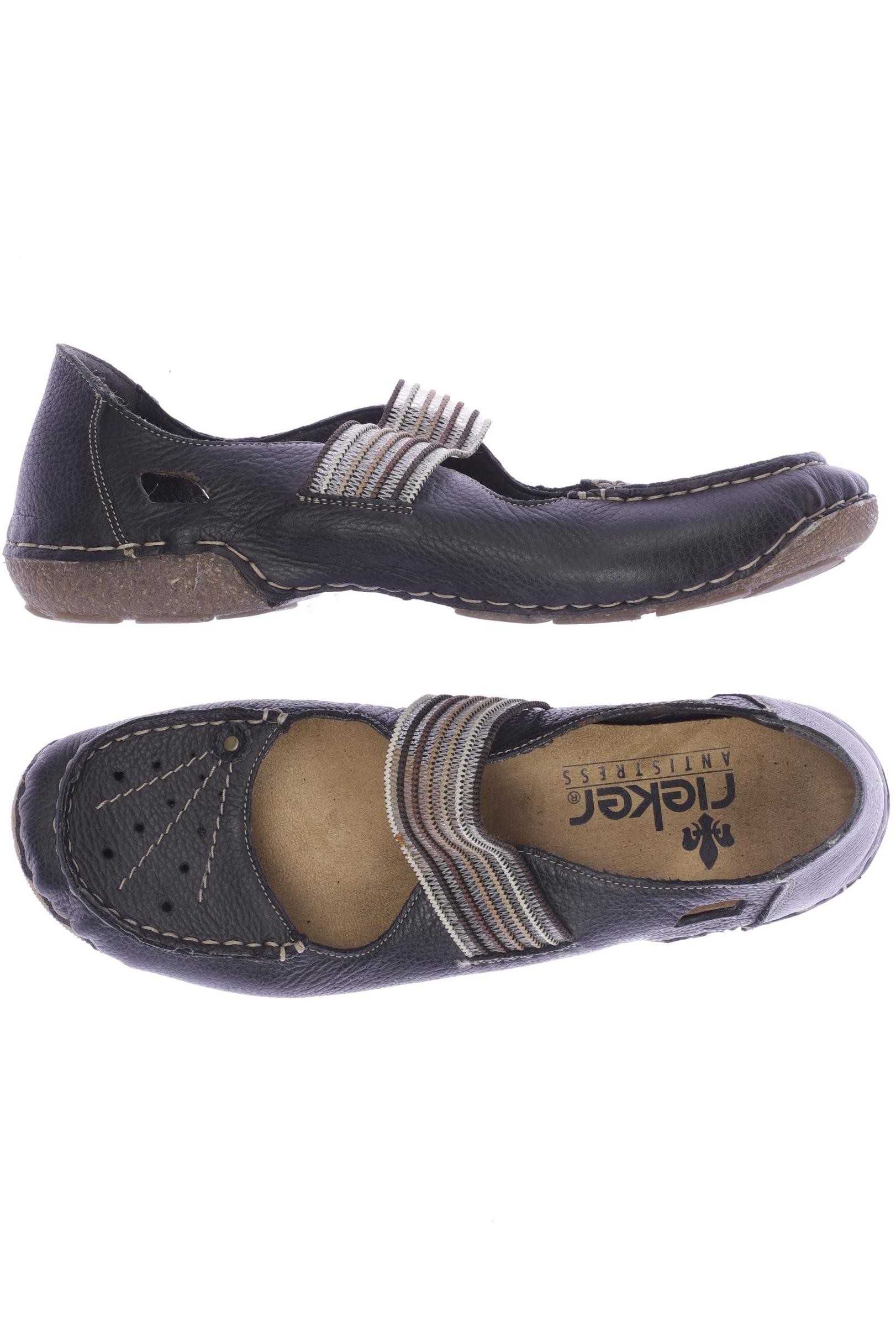 

Rieker Damen Halbschuh, grau, Gr. 39
