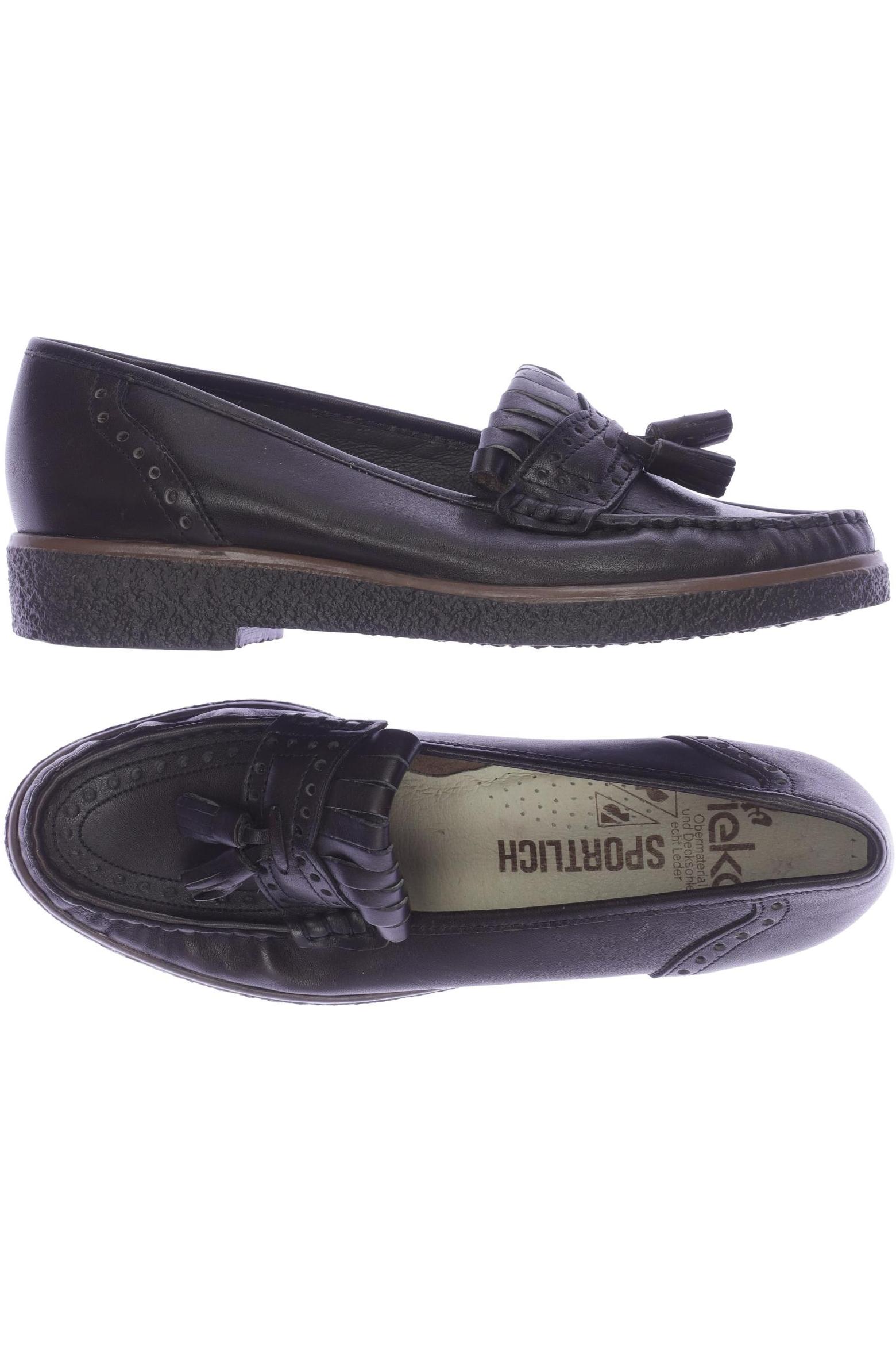 

Rieker Damen Halbschuh, braun, Gr. 5