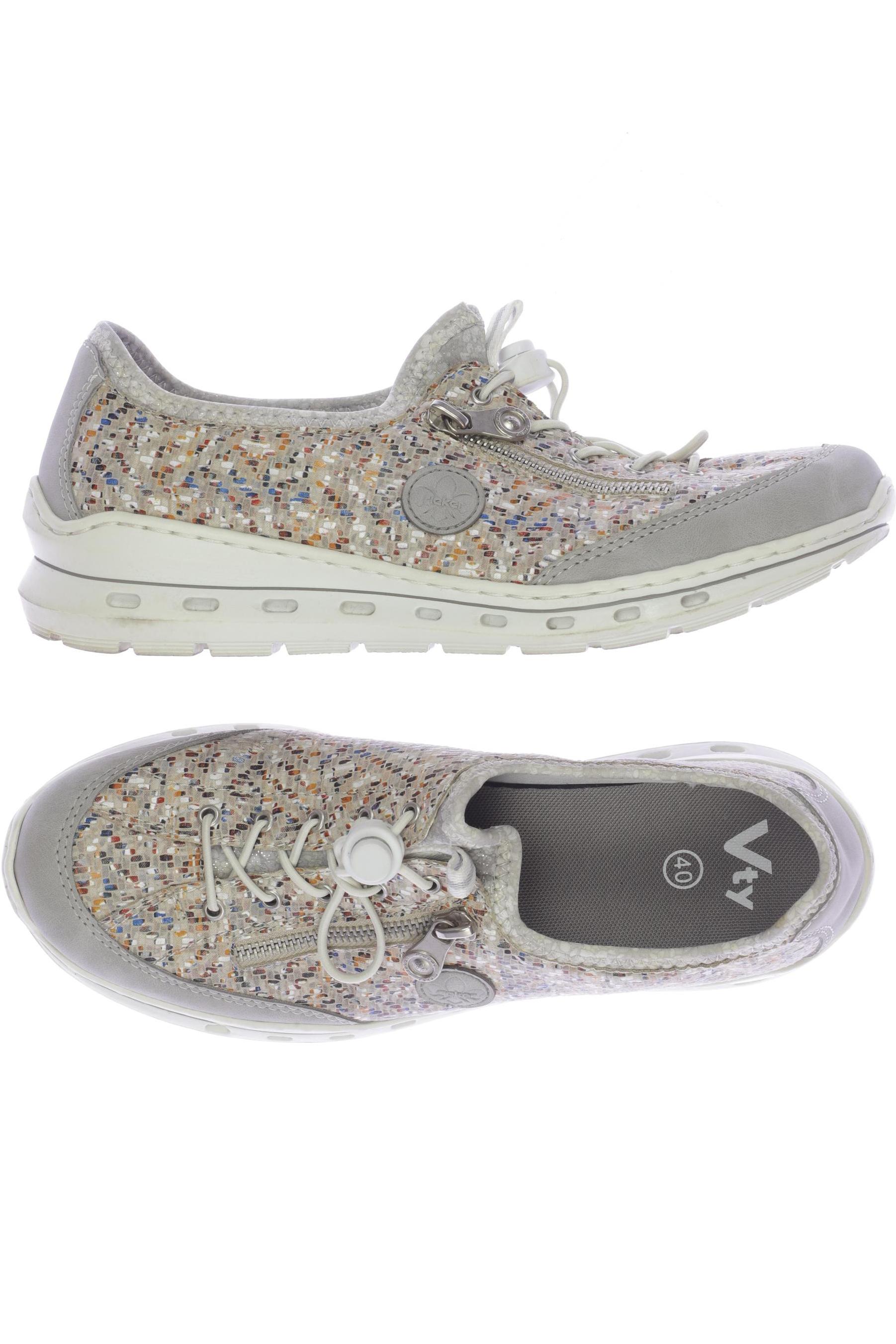 

Rieker Damen Halbschuh, beige, Gr. 40
