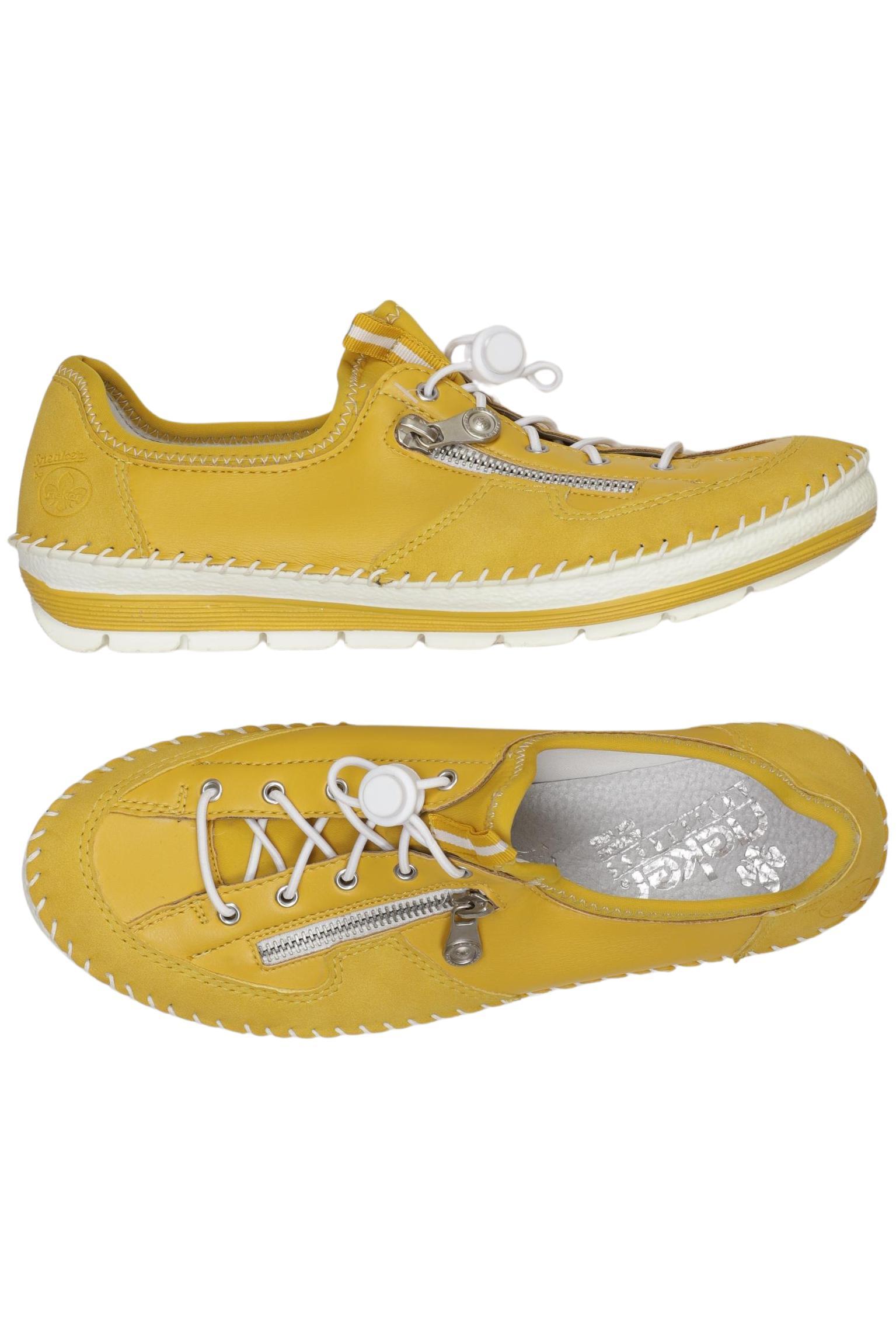 

Rieker Damen Halbschuh, gelb, Gr. 39