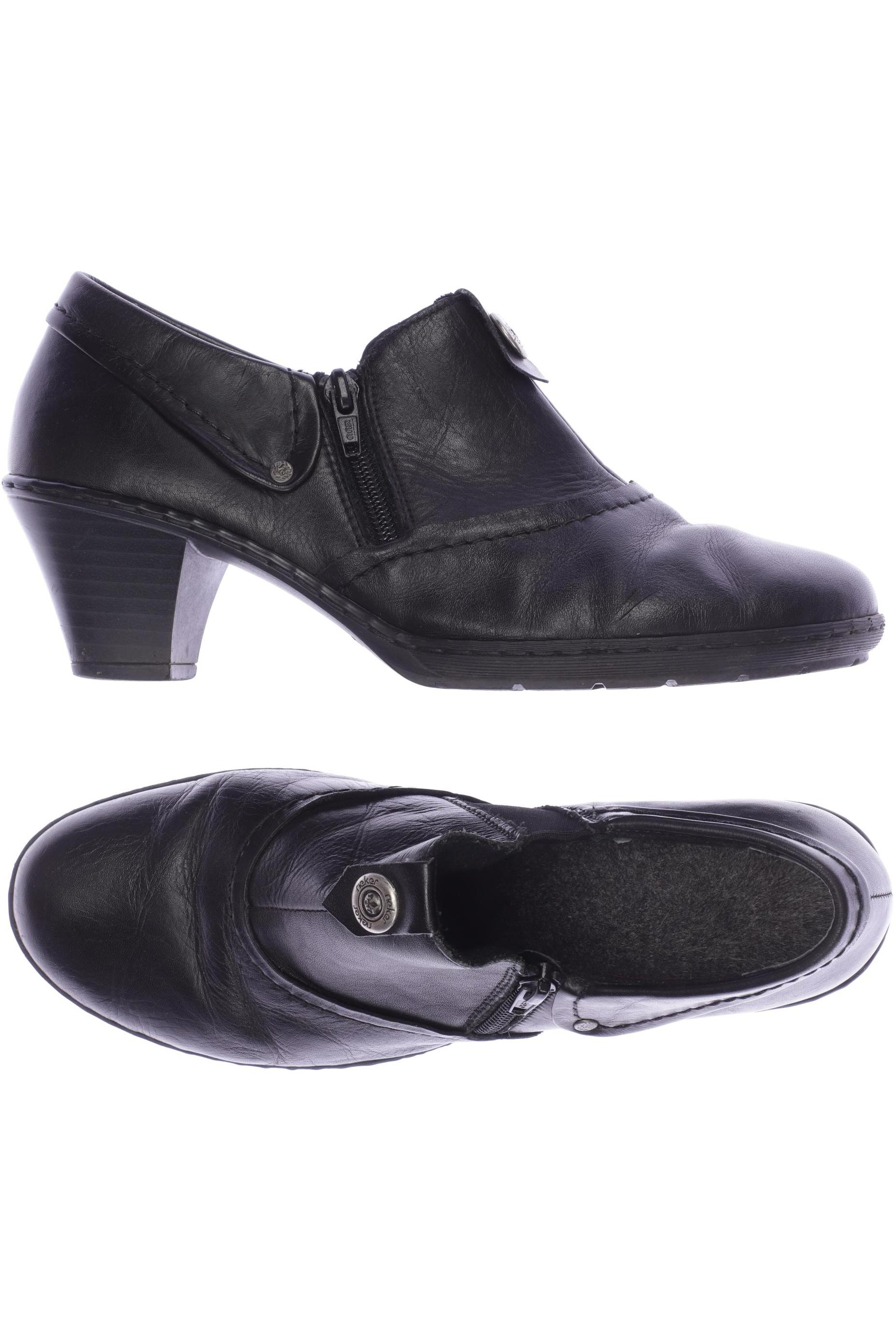 

Rieker Damen Halbschuh, schwarz