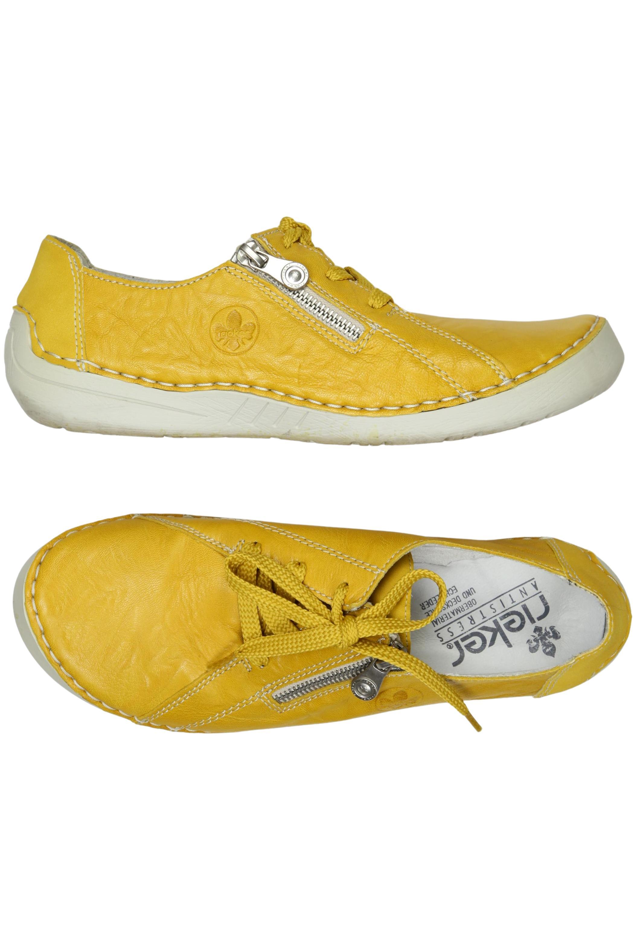 

Rieker Damen Halbschuh, gelb, Gr. 41