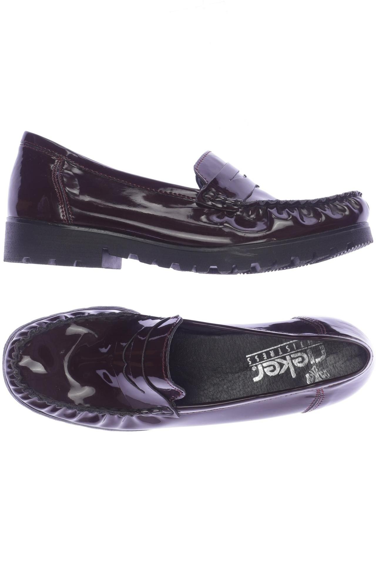 

Rieker Damen Halbschuh, bordeaux, Gr. 38