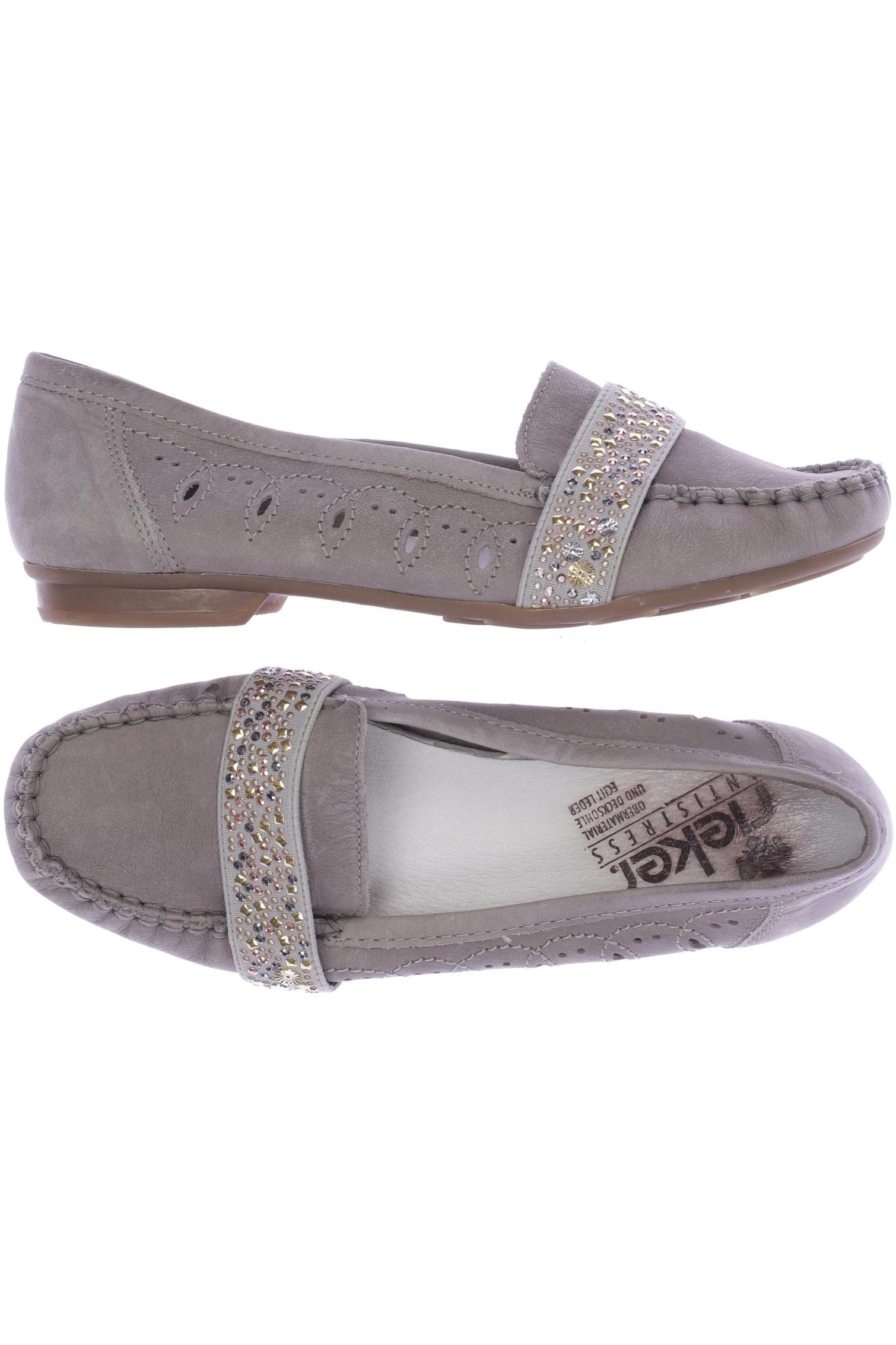 

Rieker Damen Halbschuh, grau, Gr. 38