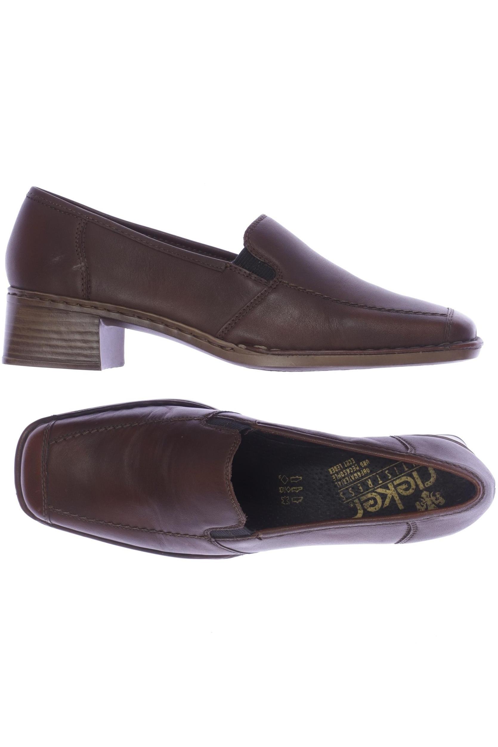 

Rieker Damen Halbschuh, braun, Gr. 38