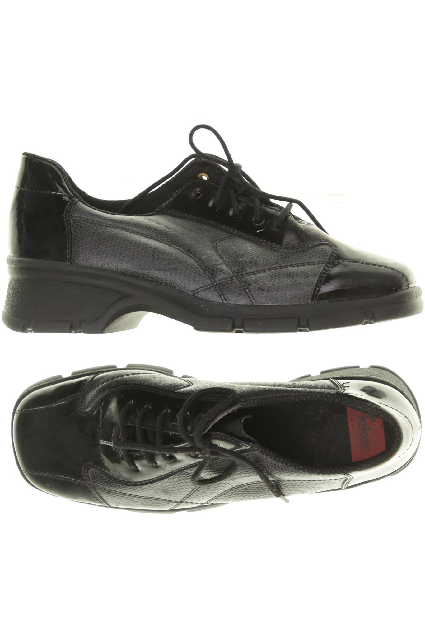 

Rieker Damen Halbschuh, schwarz, Gr. 36