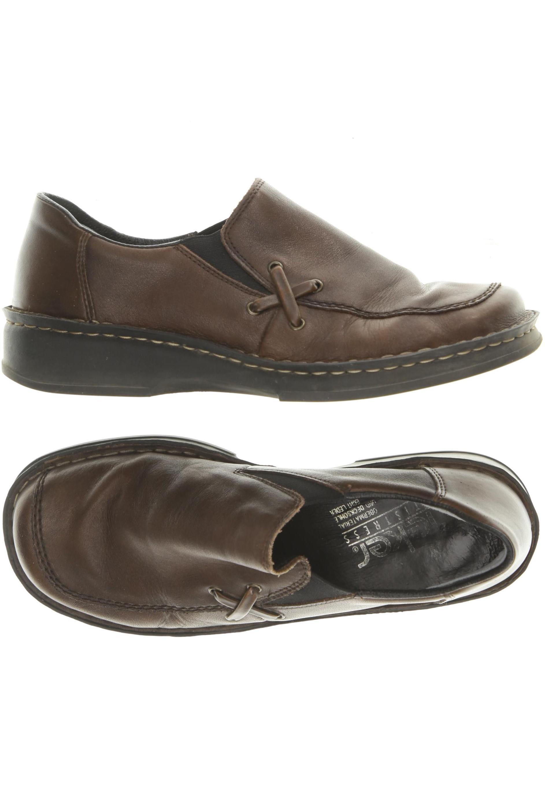 

Rieker Damen Halbschuh, braun, Gr. 38