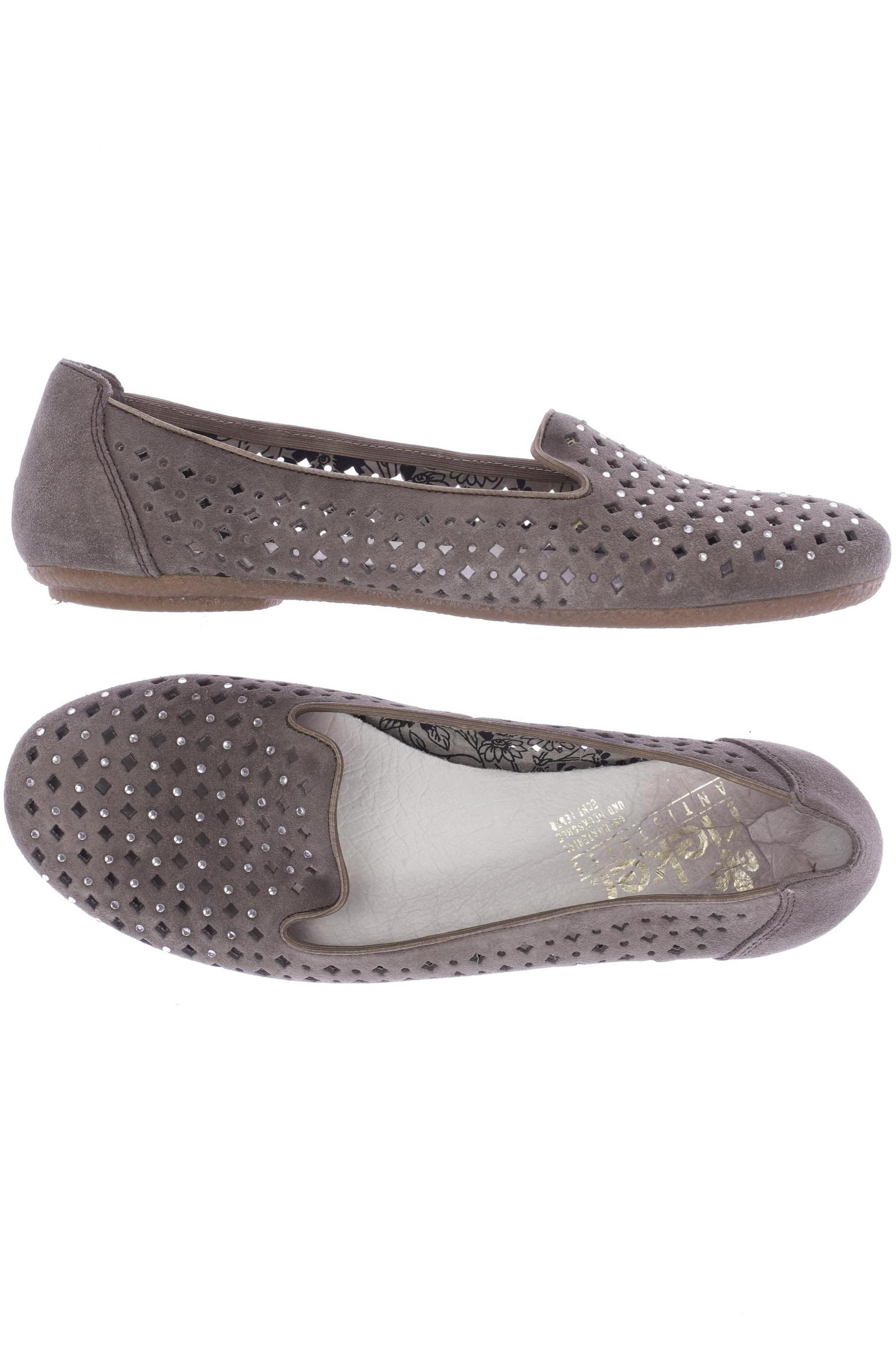

Rieker Damen Halbschuh, braun, Gr. 39.5