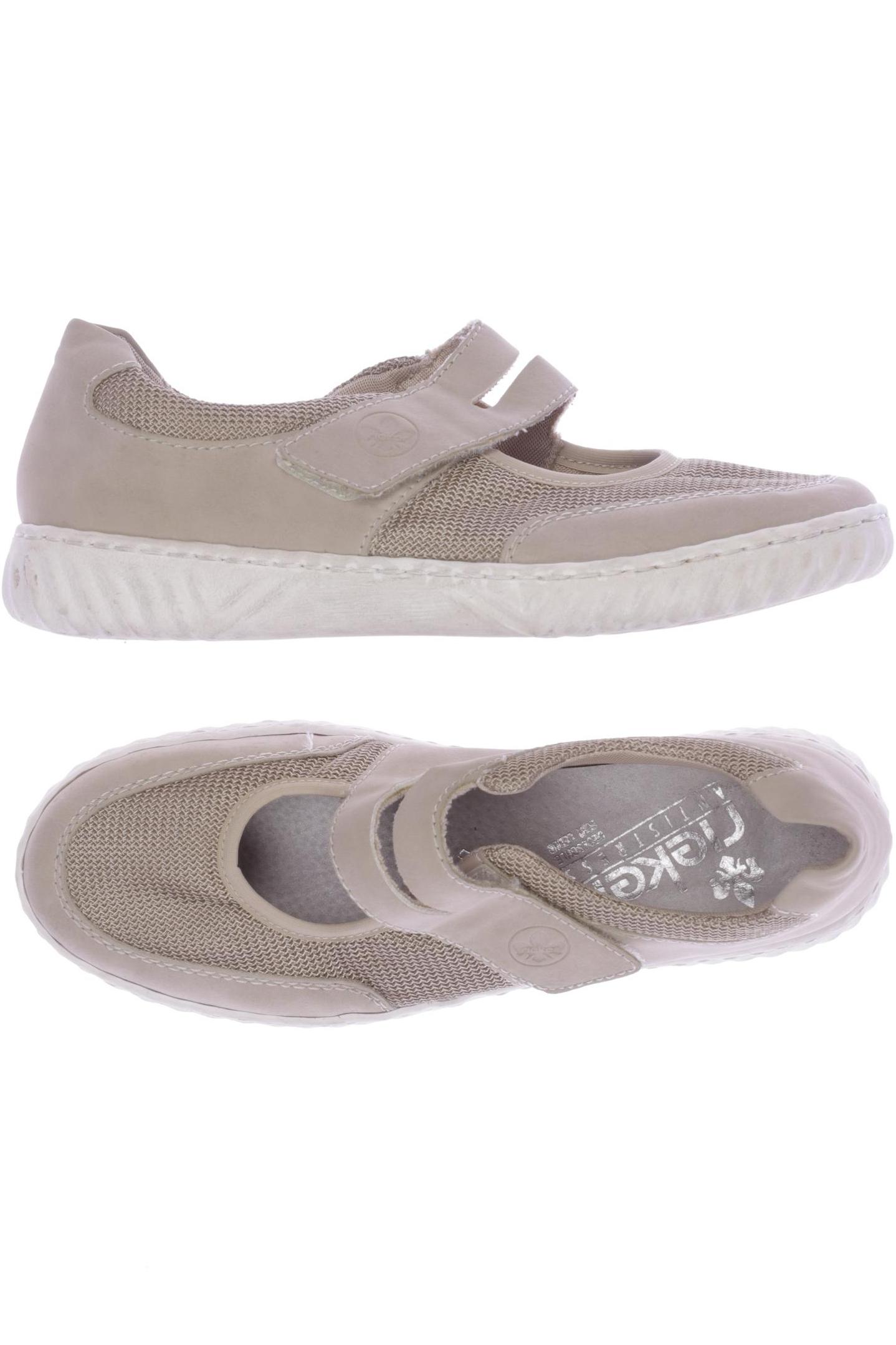 

Rieker Damen Halbschuh, beige, Gr. 37