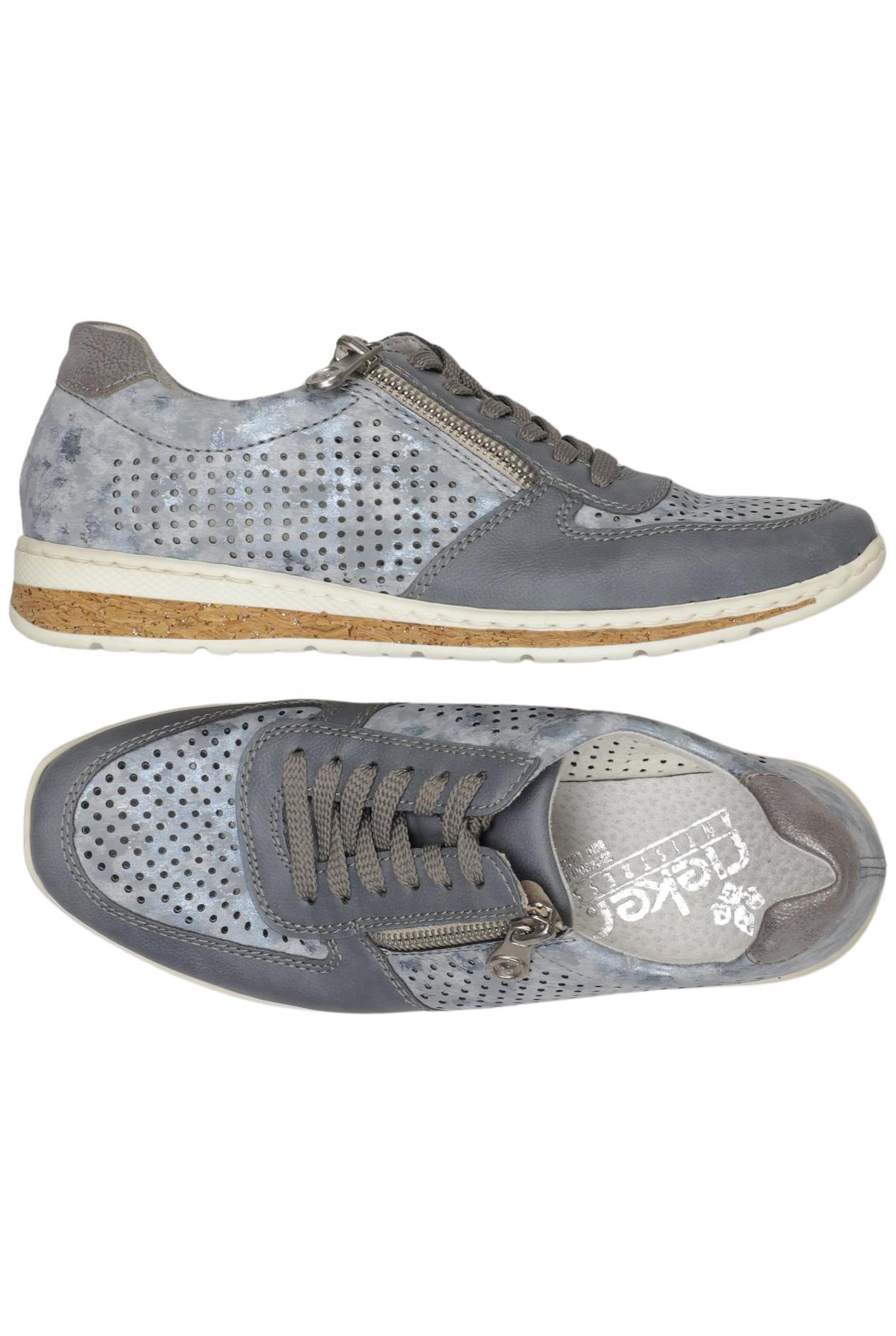 

Rieker Damen Halbschuh, grau, Gr. 38