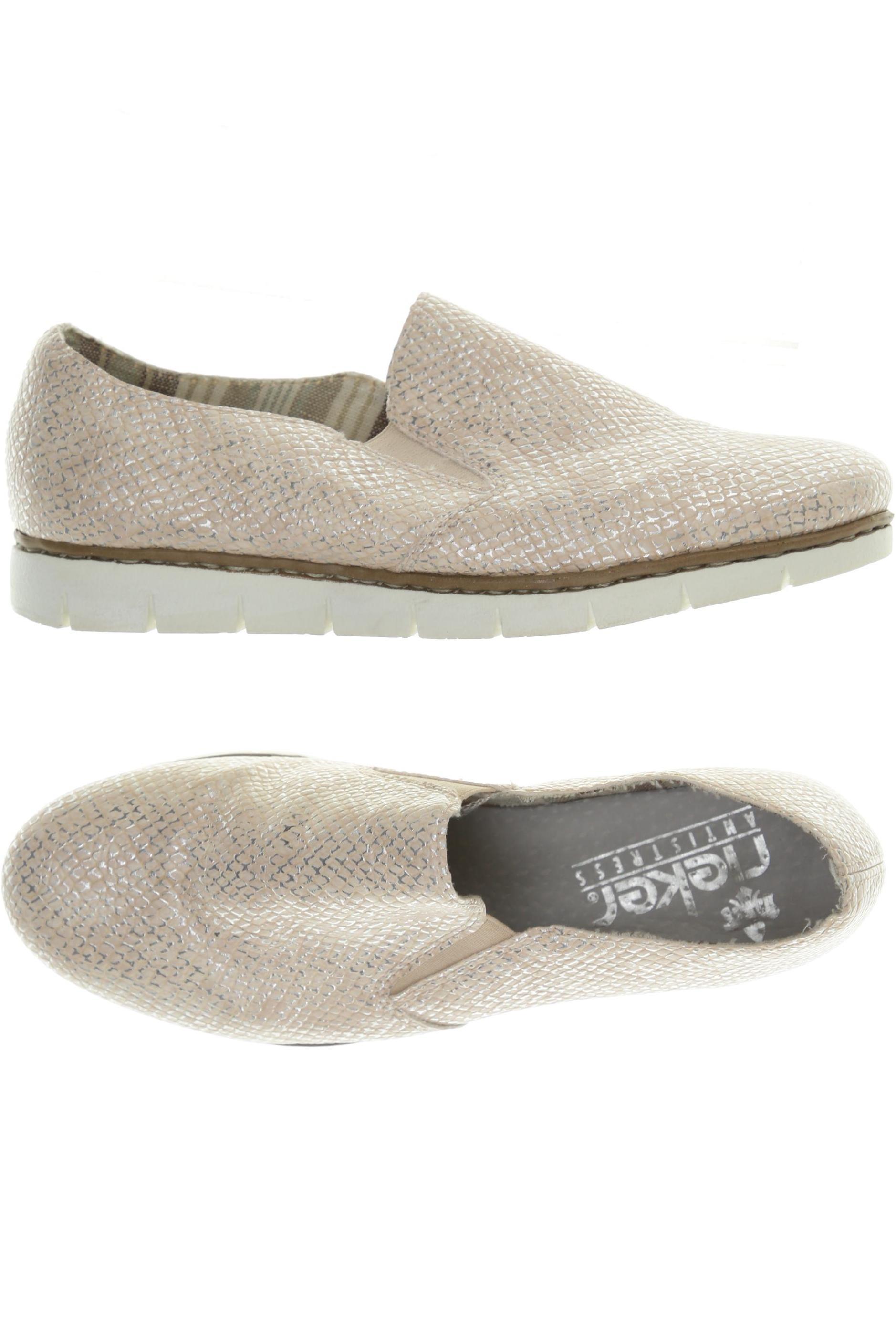 

Rieker Damen Halbschuh, beige, Gr. 36