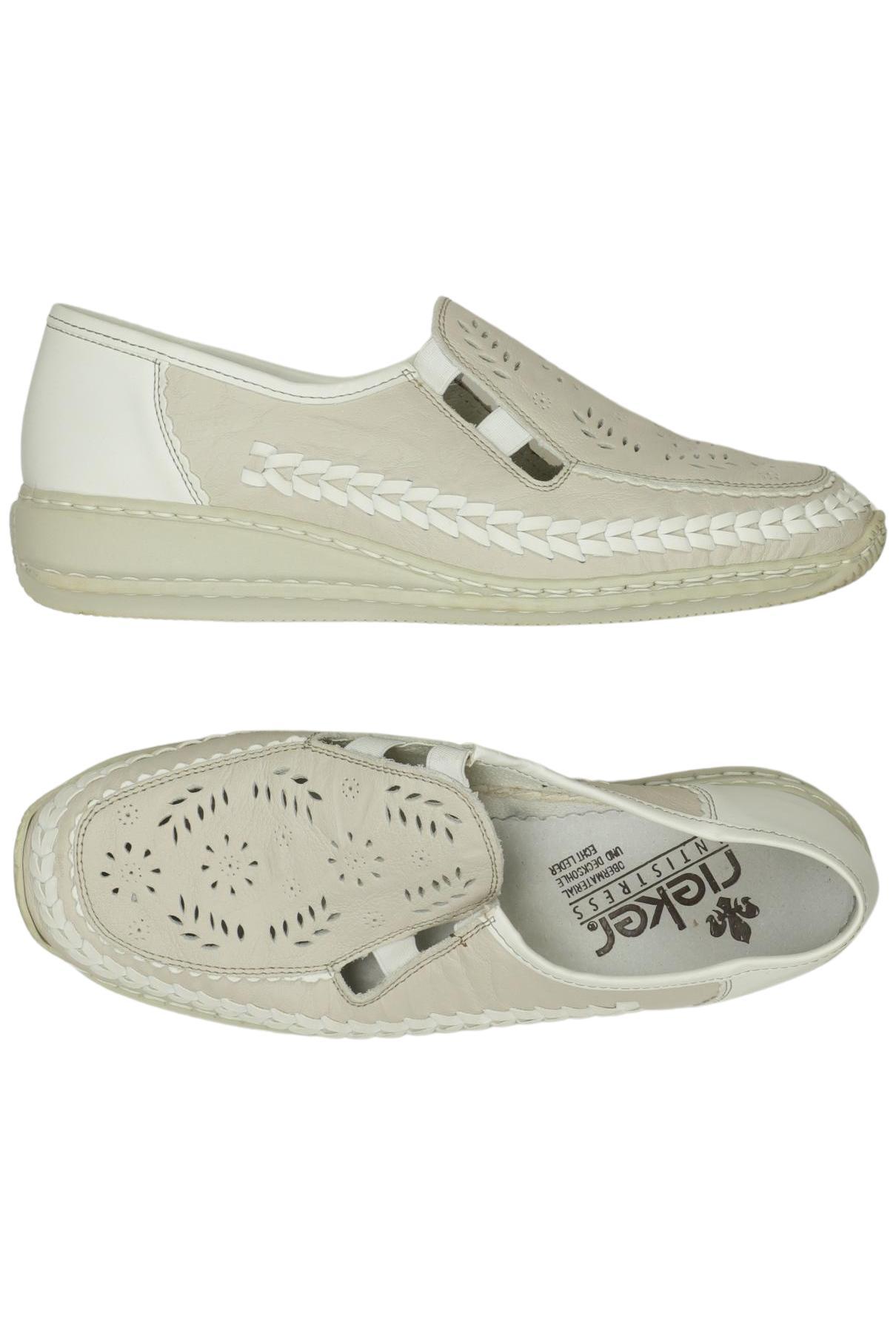 

Rieker Damen Halbschuh, beige, Gr. 40