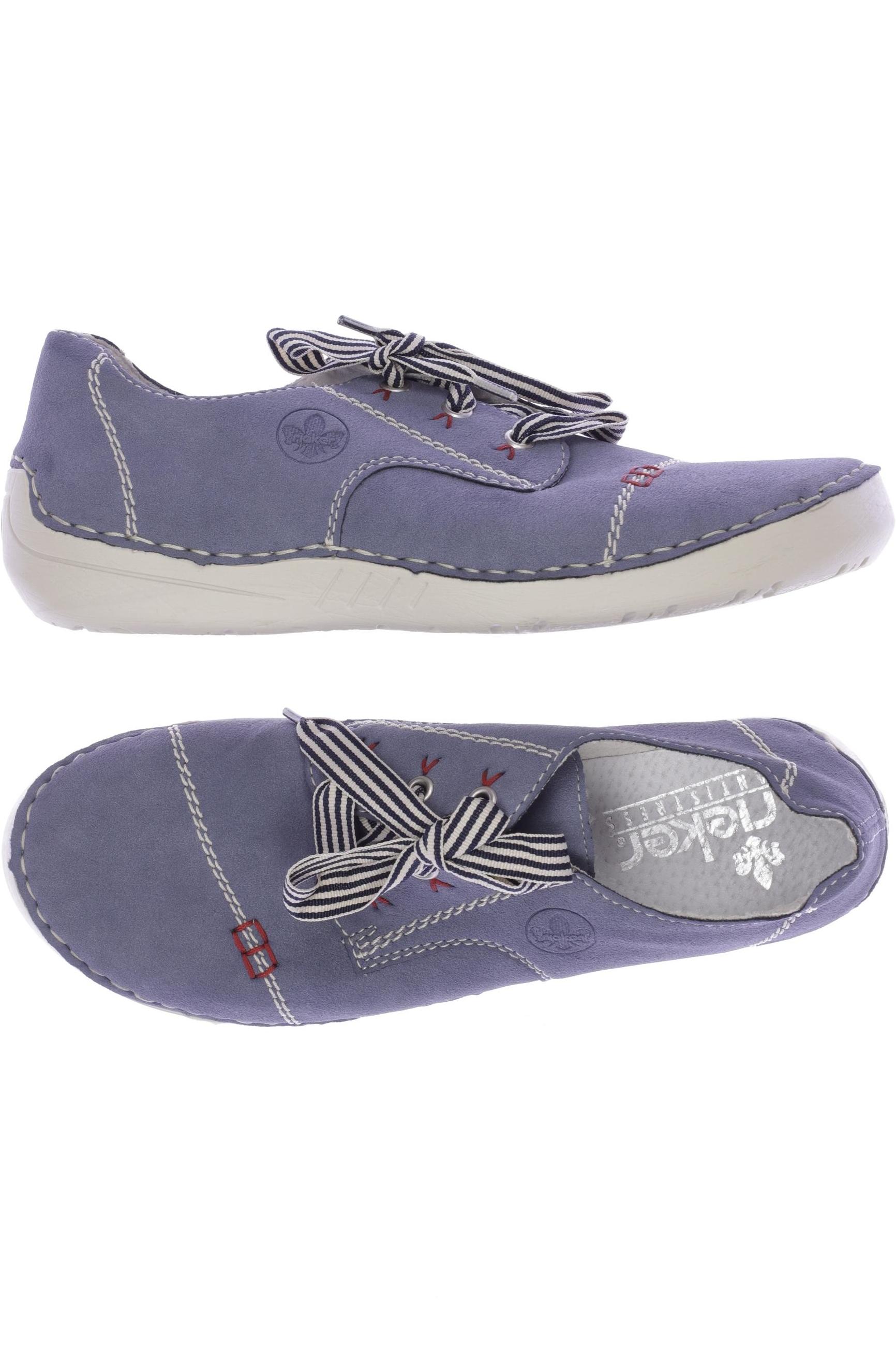 

Rieker Damen Halbschuh, blau, Gr. 40
