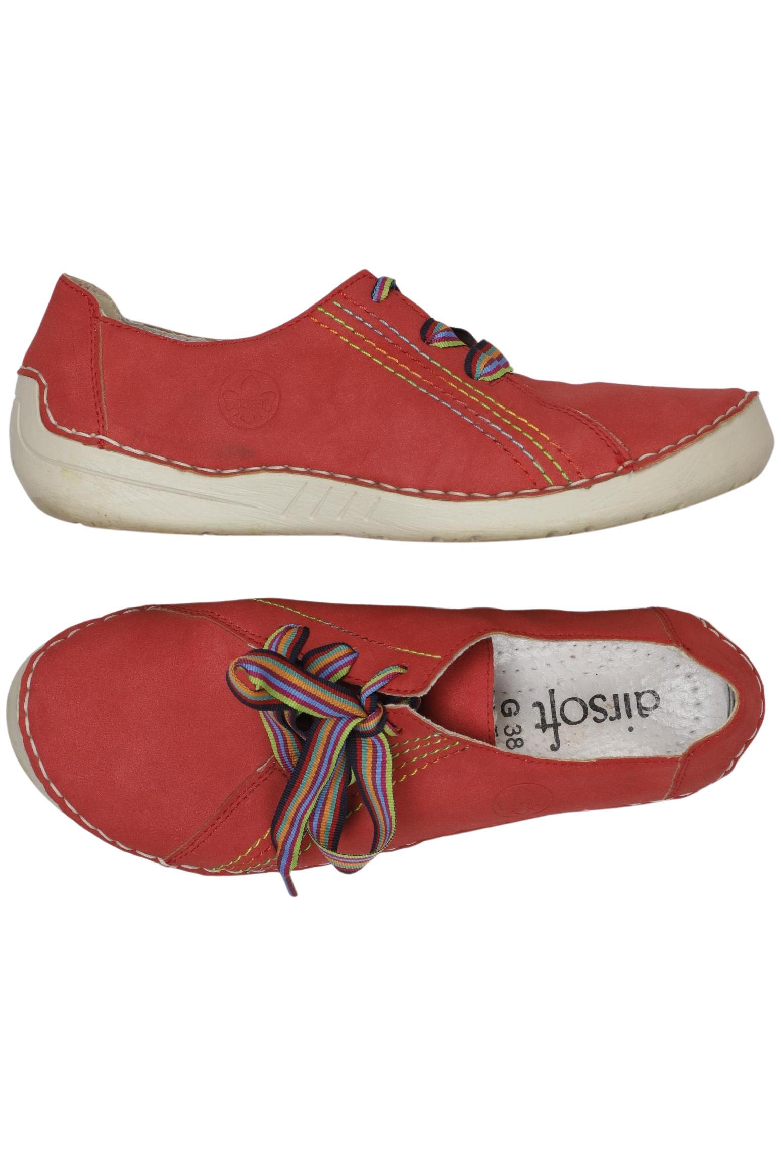 

Rieker Damen Halbschuh, rot, Gr. 39