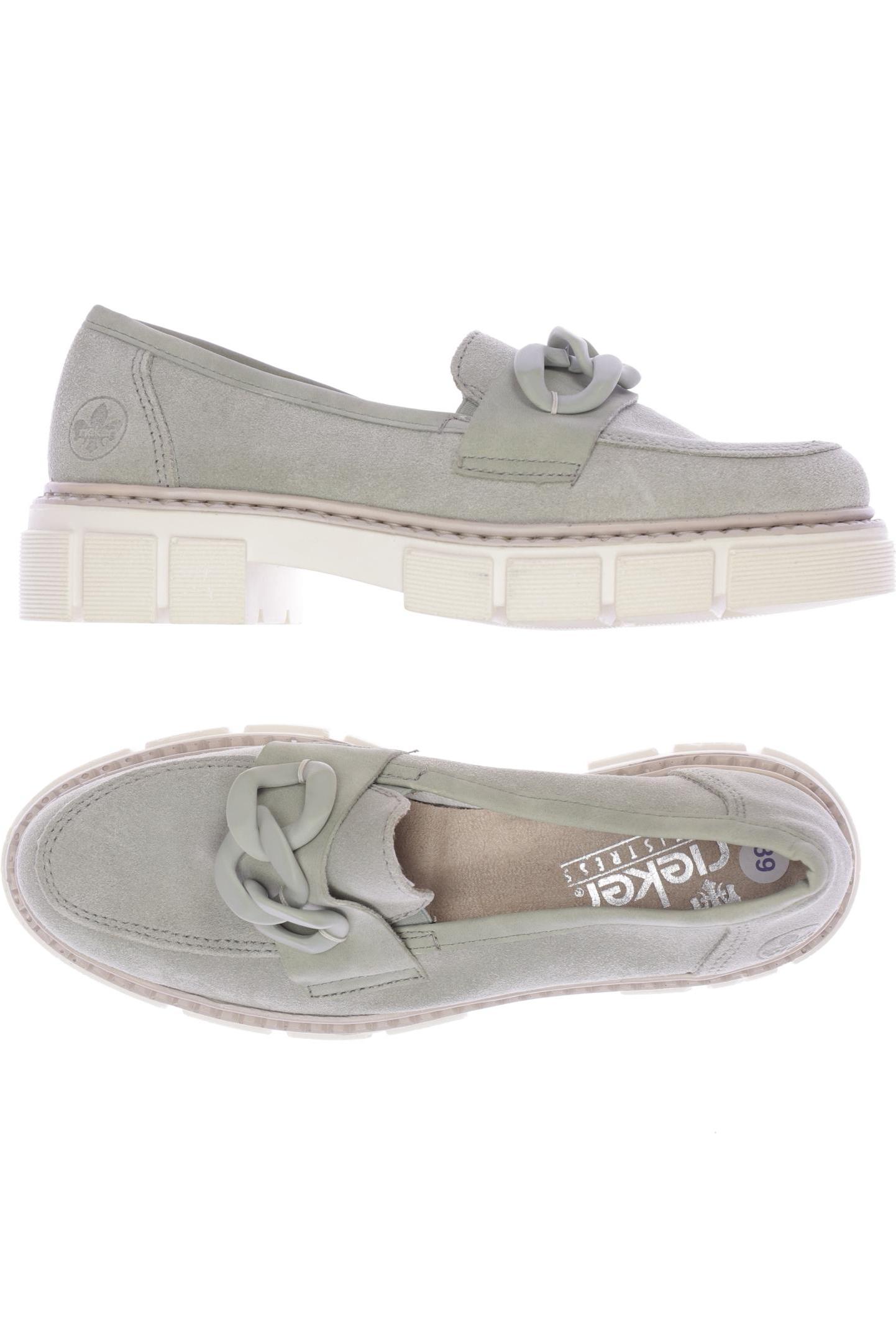 

Rieker Damen Halbschuh, hellgrün, Gr. 39
