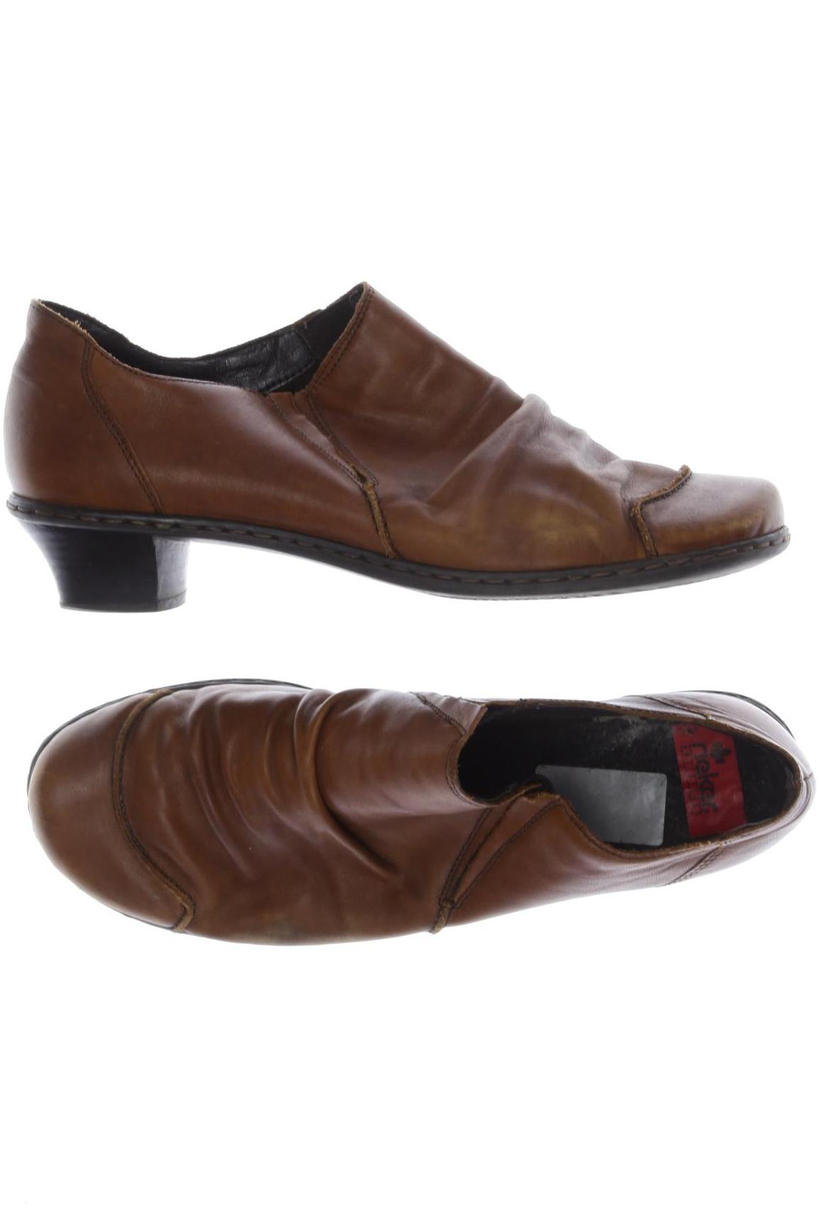 

Rieker Damen Halbschuh, braun, Gr. 40