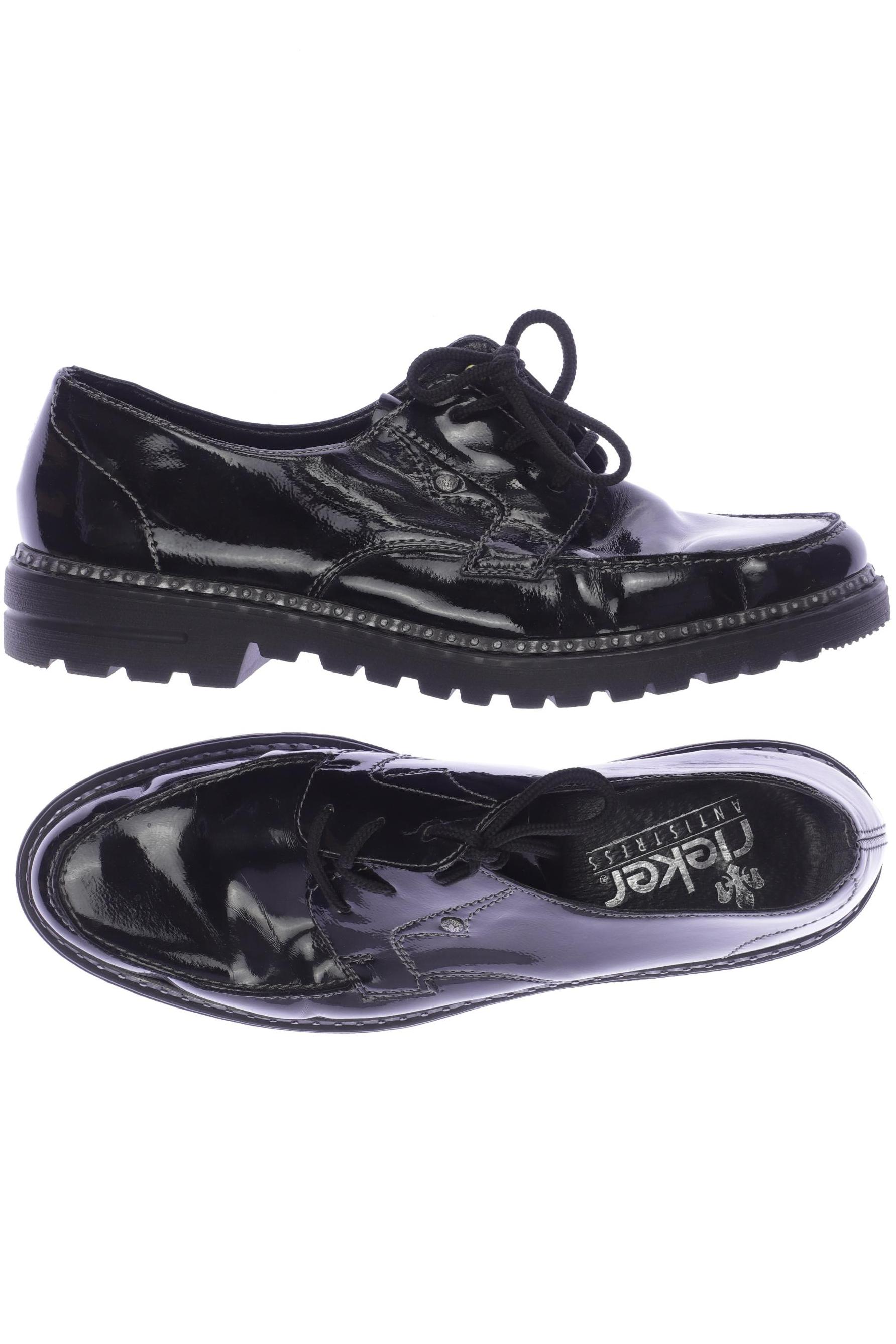 

Rieker Damen Halbschuh, schwarz