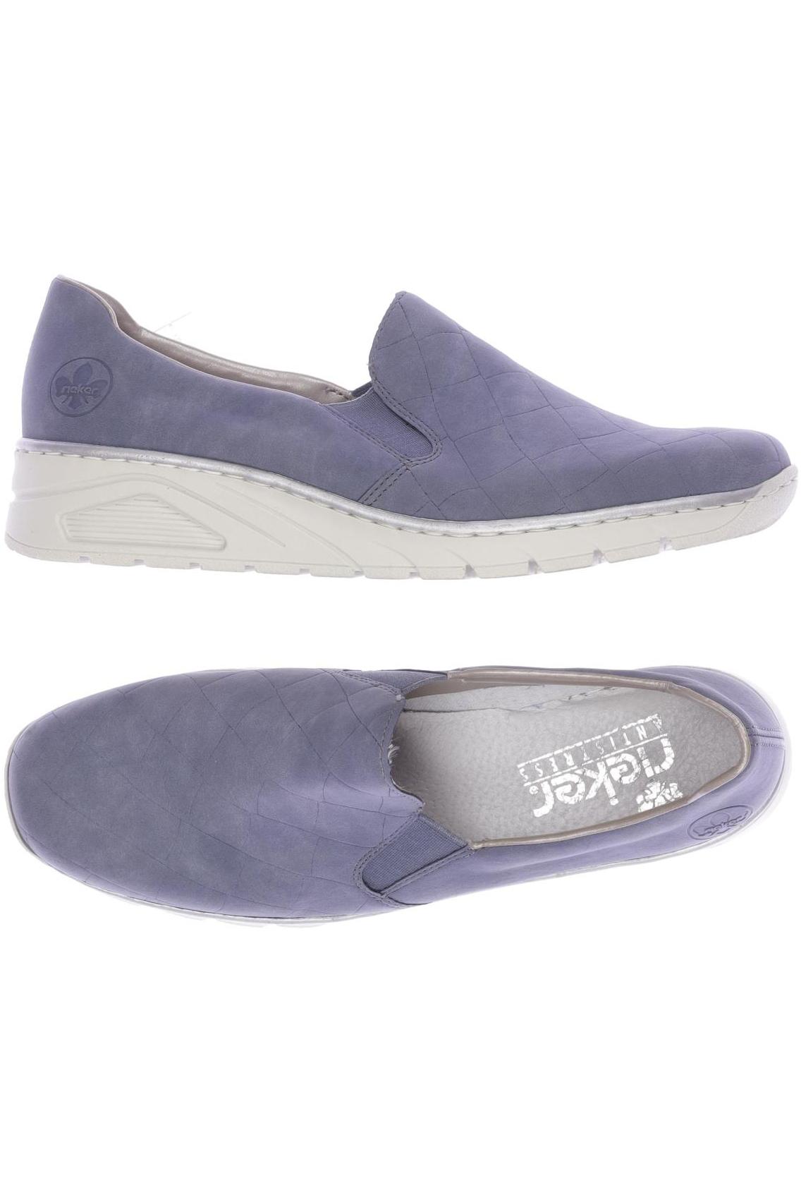 

Rieker Damen Halbschuh, blau, Gr. 40