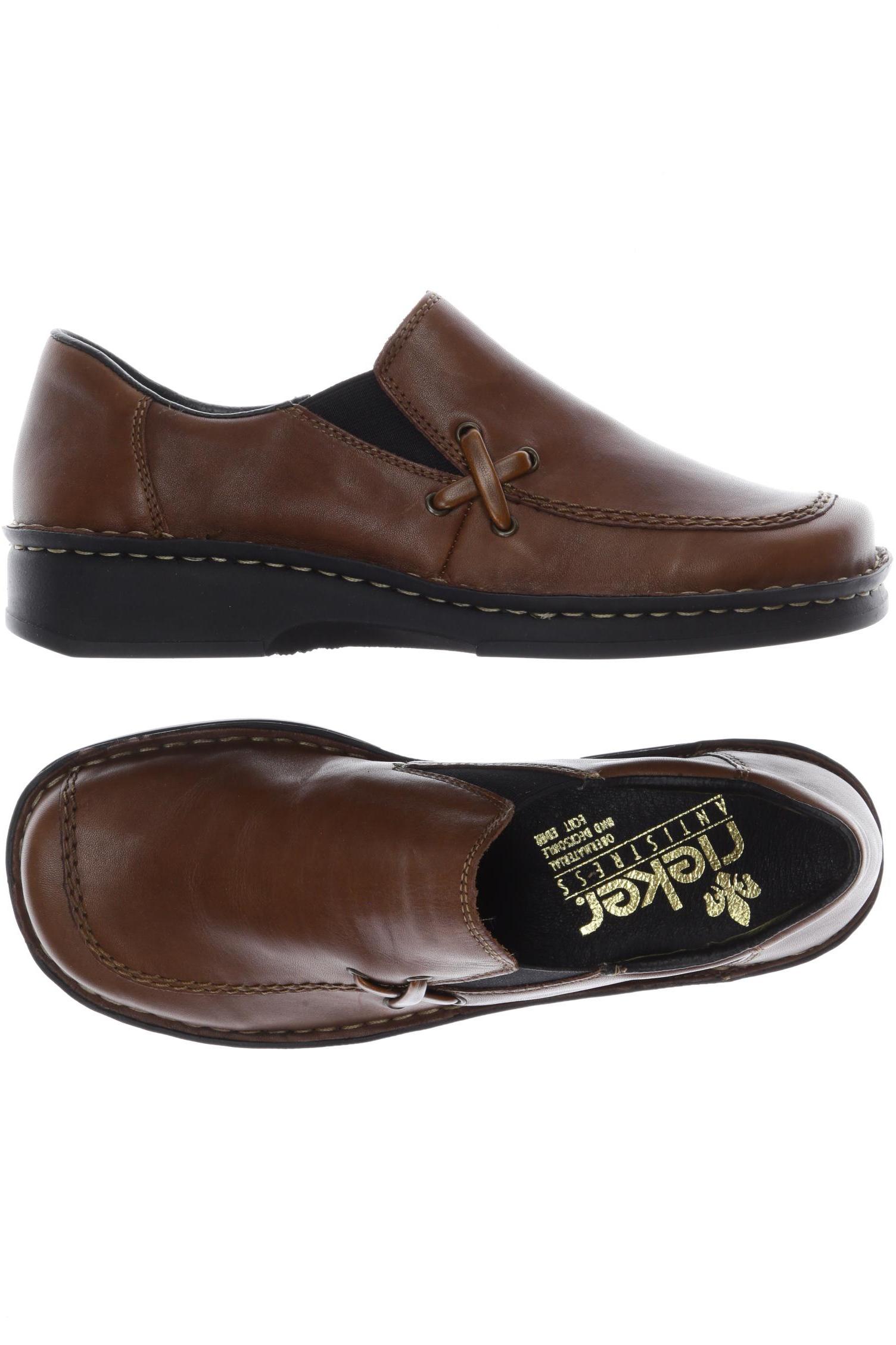 

Rieker Damen Halbschuh, braun, Gr. 36