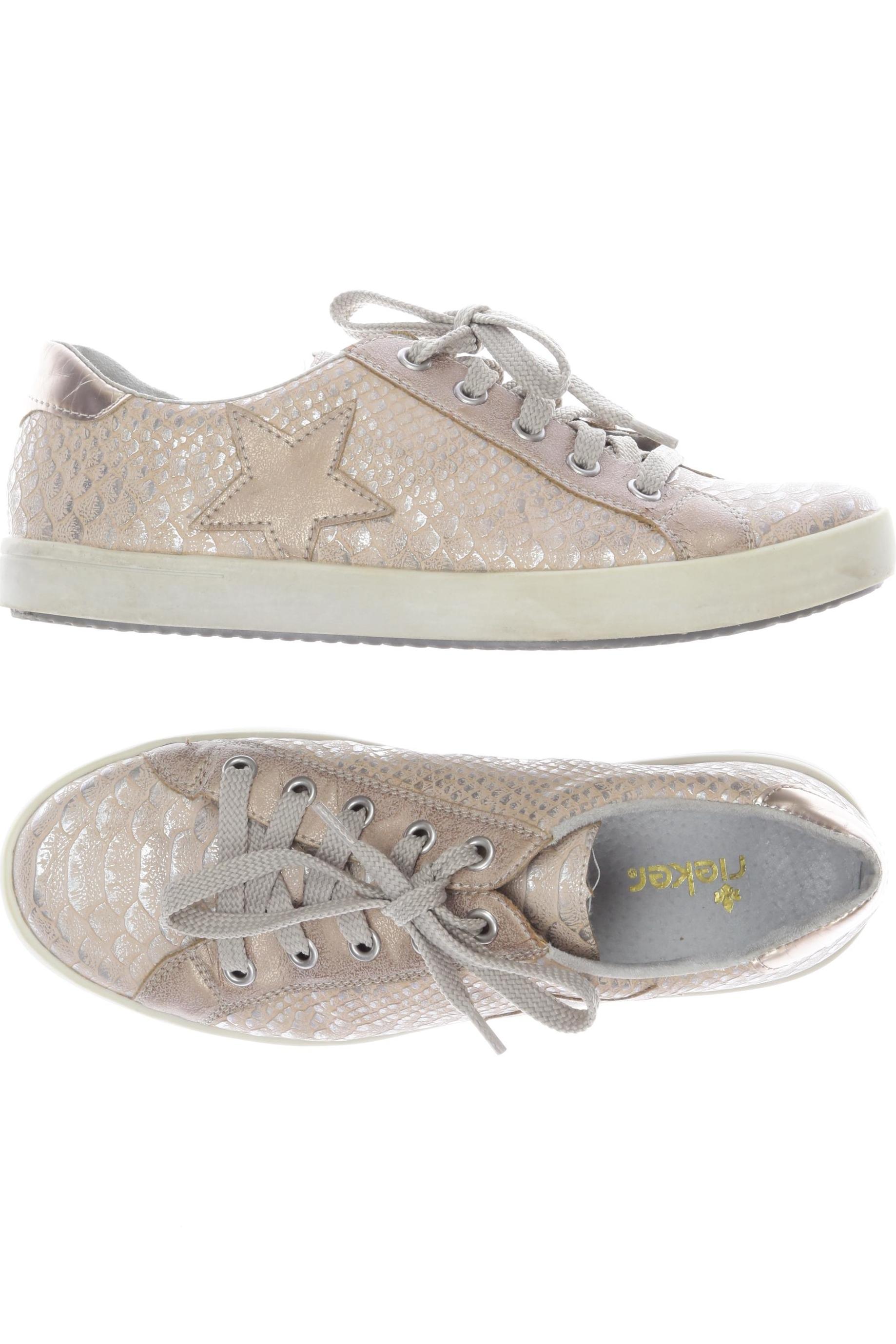 

Rieker Damen Halbschuh, beige, Gr. 37