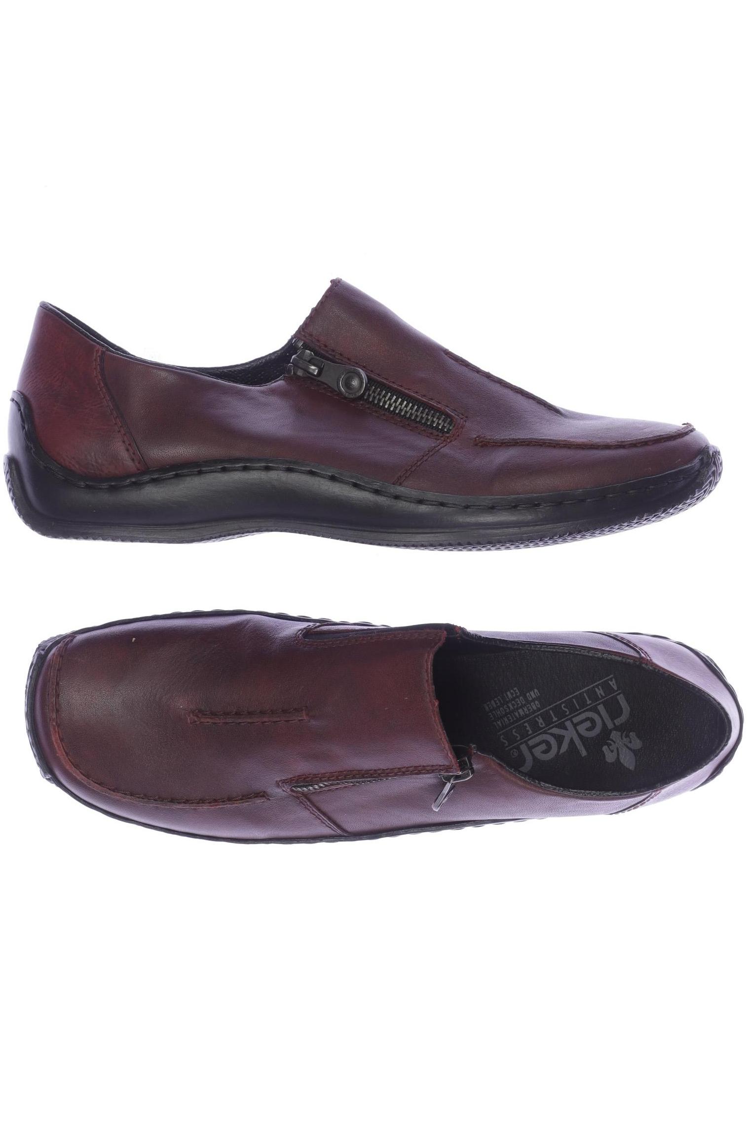 

Rieker Damen Halbschuh, bordeaux, Gr. 42