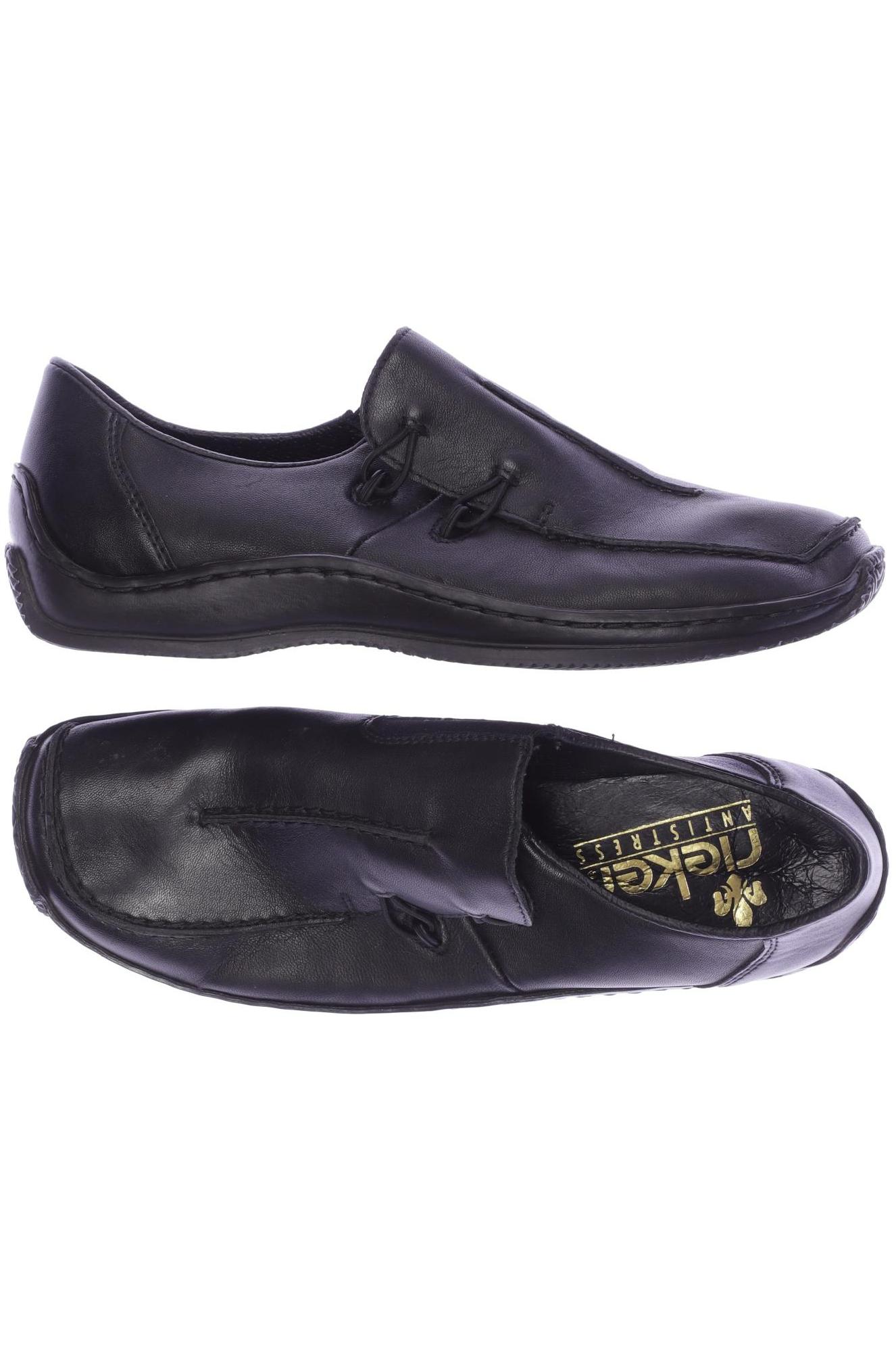 

Rieker Damen Halbschuh, schwarz, Gr. 37