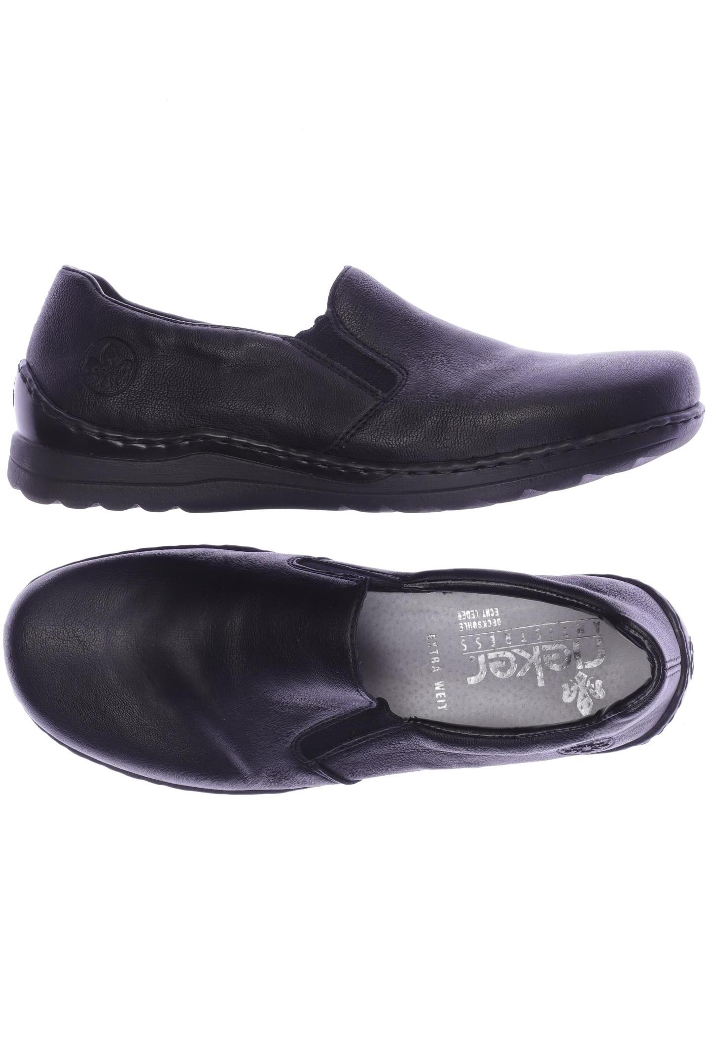 

Rieker Damen Halbschuh, schwarz, Gr. 38