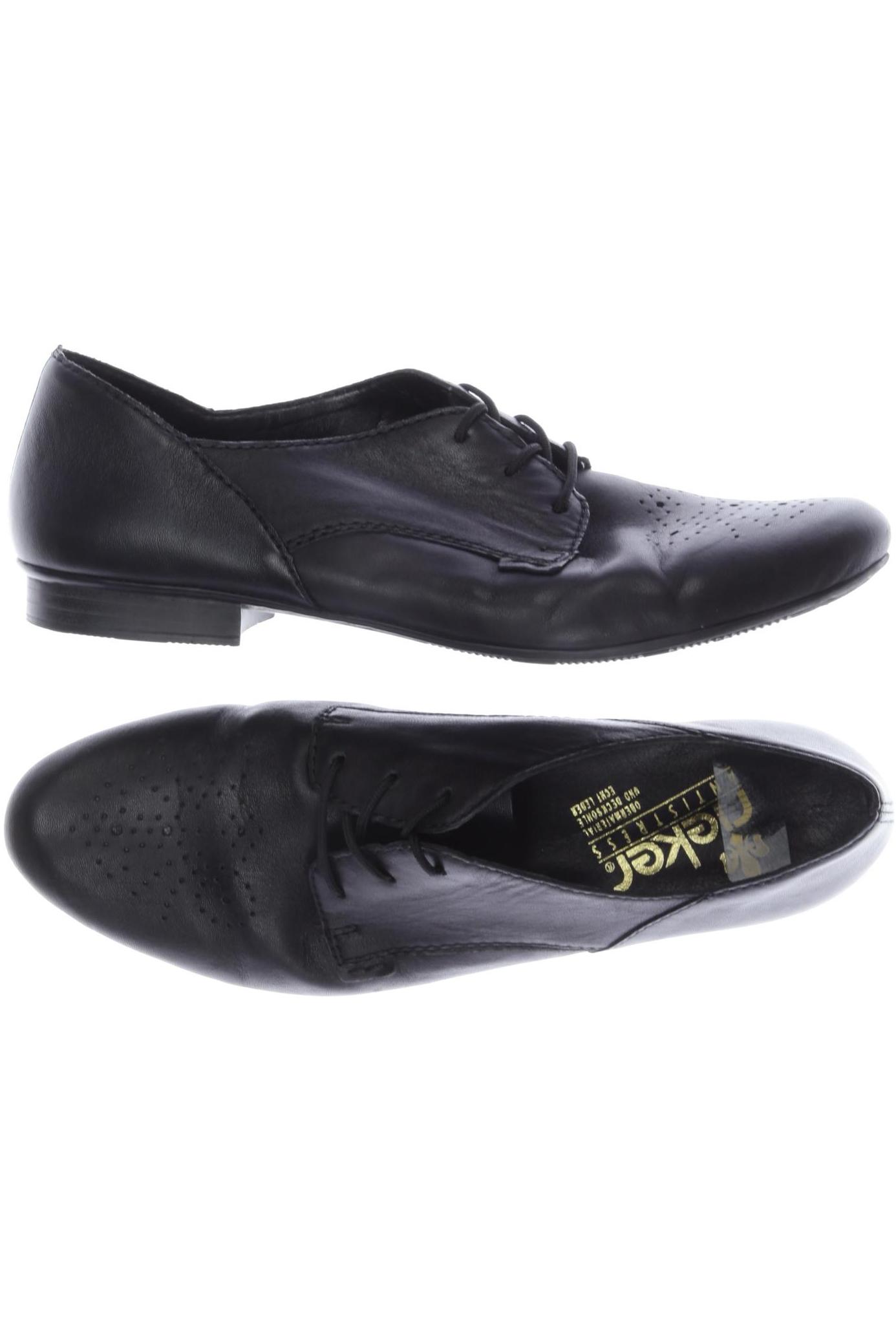 

Rieker Damen Halbschuh, schwarz, Gr. 42