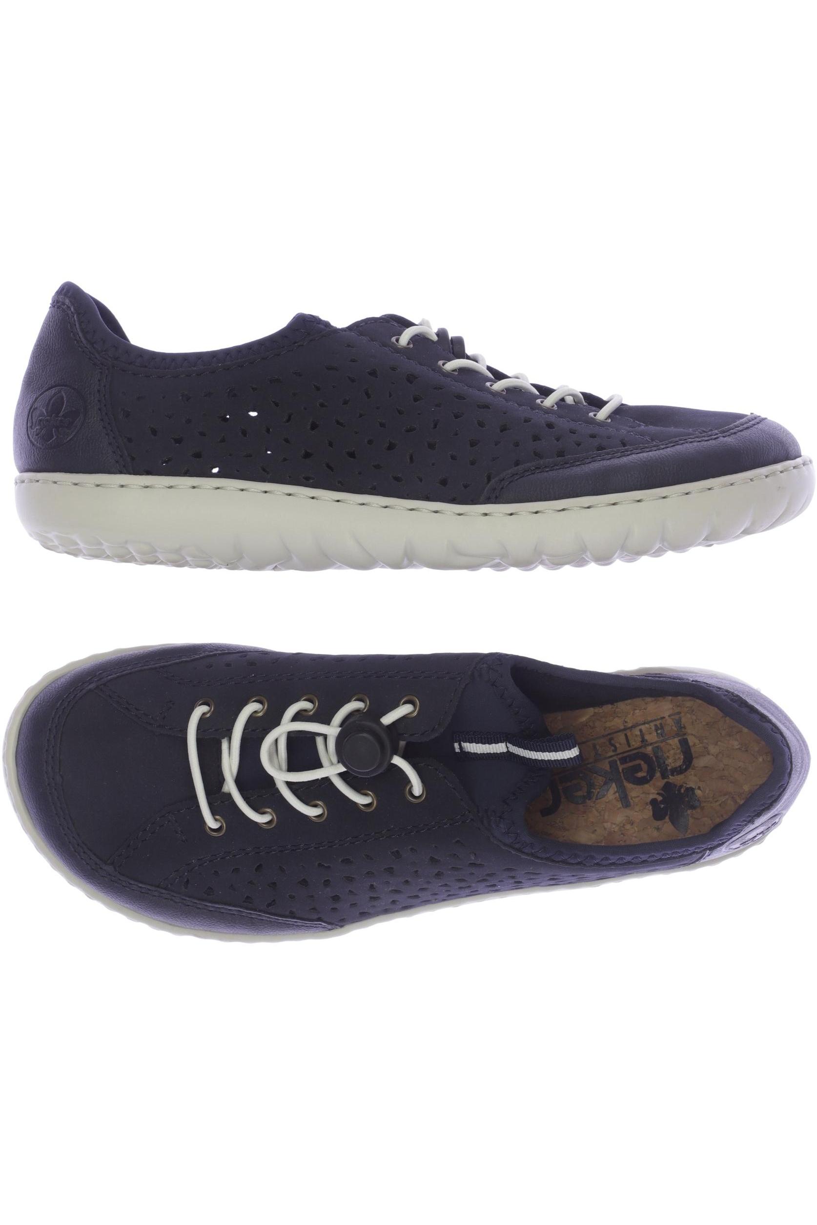 

Rieker Damen Halbschuh, schwarz, Gr. 38