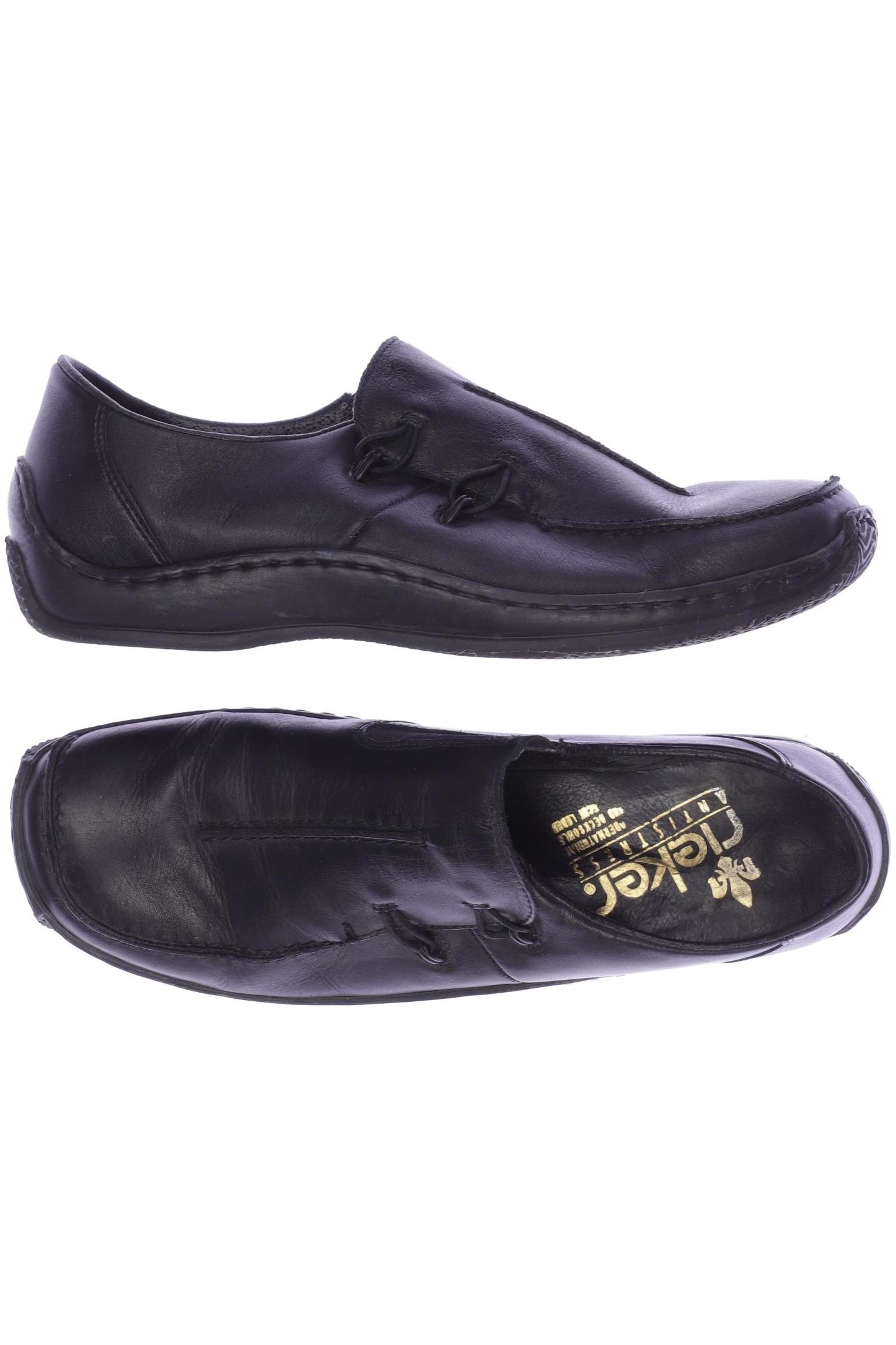 

Rieker Damen Halbschuh, schwarz, Gr. 39