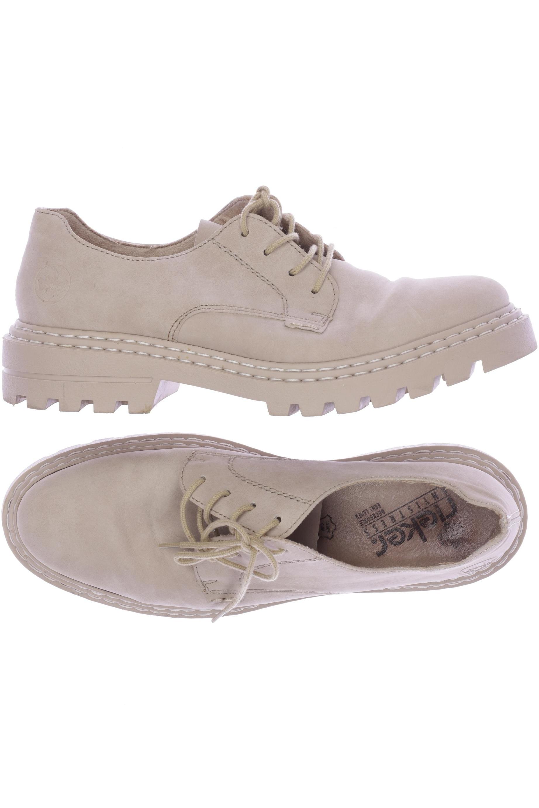 

Rieker Damen Halbschuh, beige, Gr. 42
