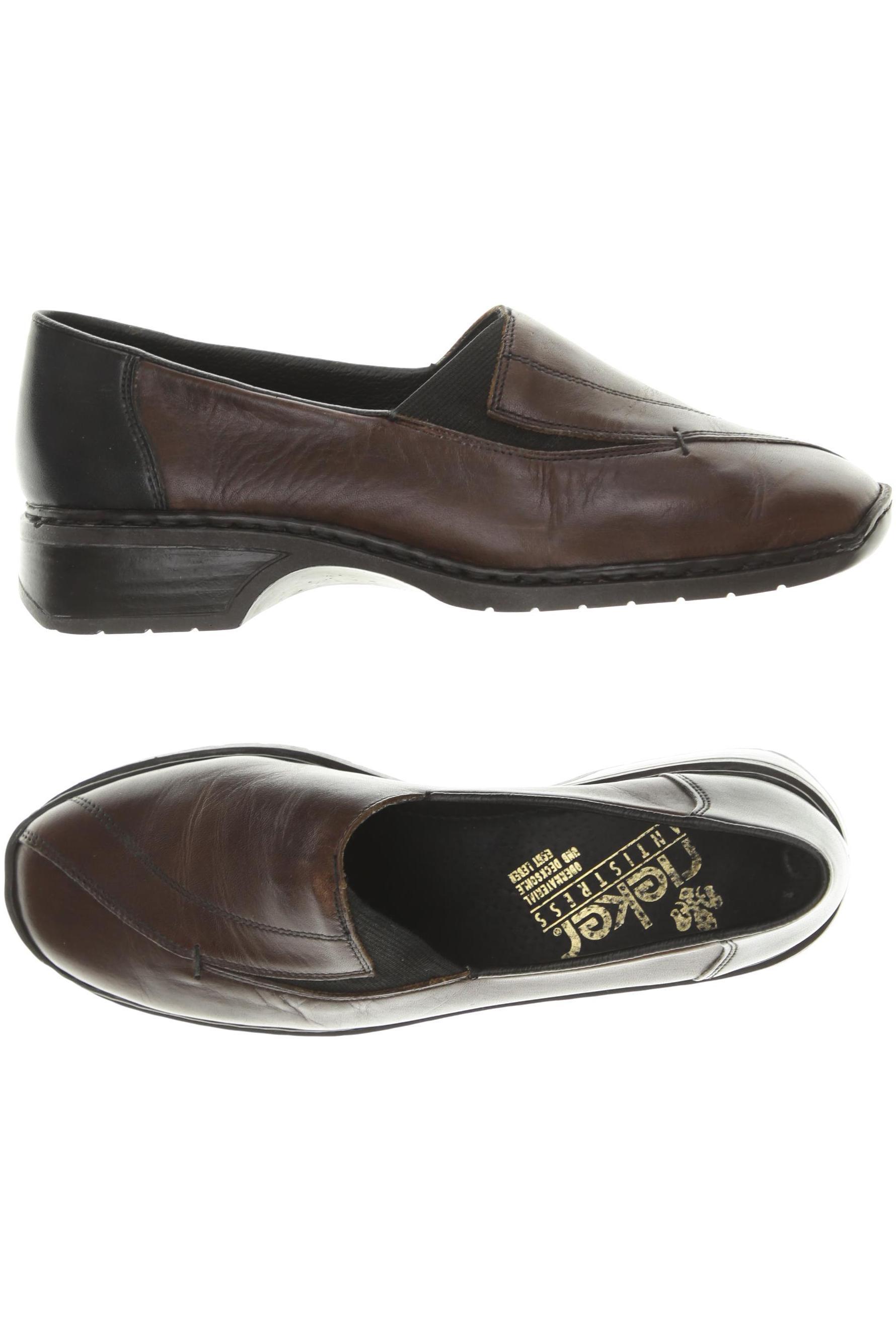 

Rieker Damen Halbschuh, braun, Gr. 38