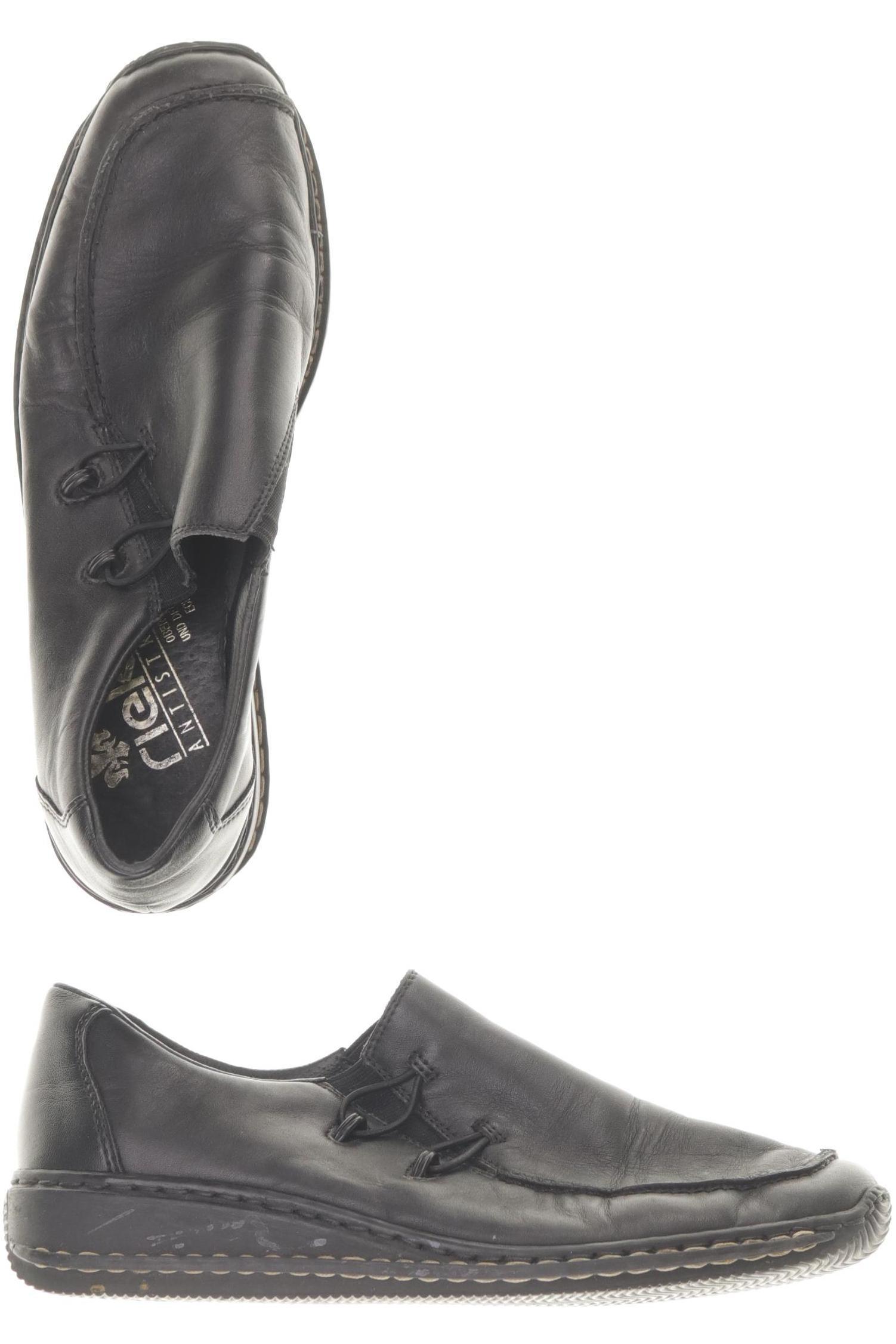 

Rieker Damen Halbschuh, schwarz, Gr. 38