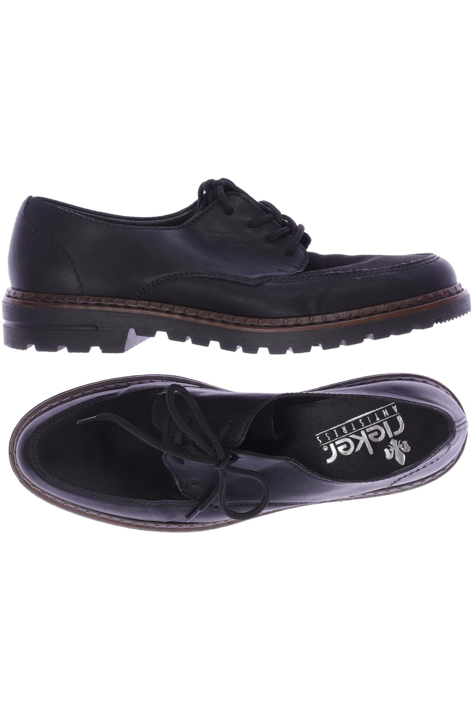 

Rieker Damen Halbschuh, schwarz, Gr. 41