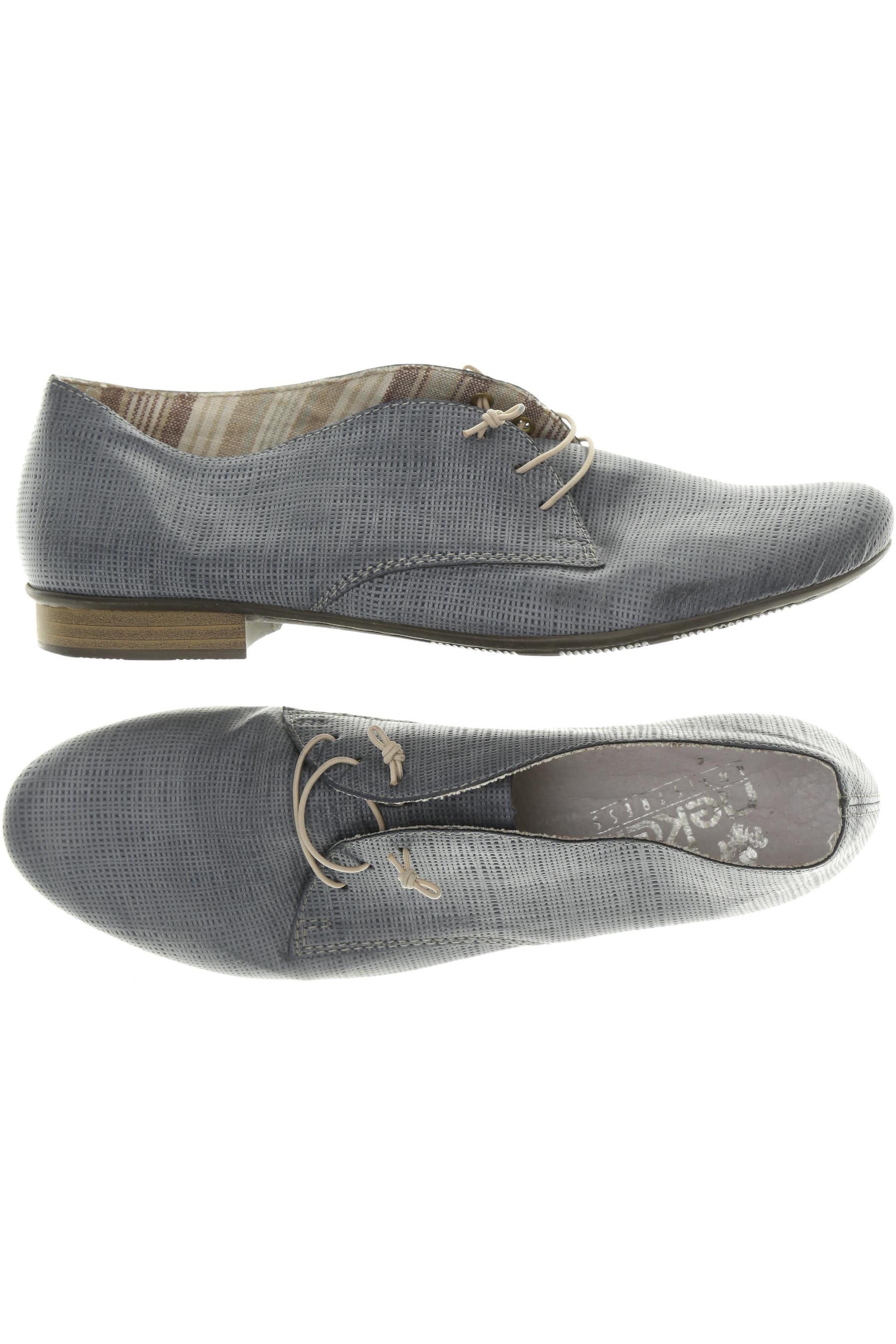 

Rieker Damen Halbschuh, blau, Gr. 42